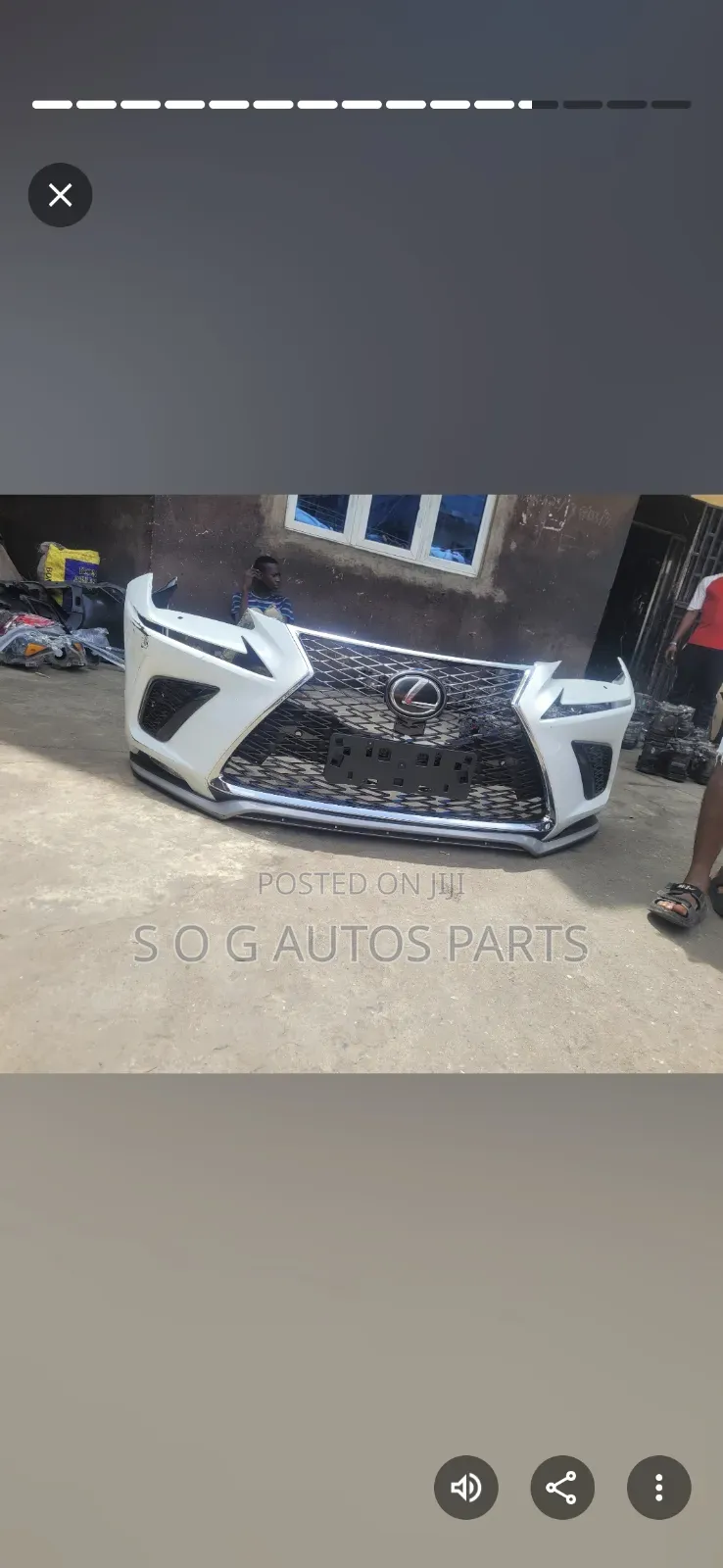 Complete Front Bumper Nx 200t 2018