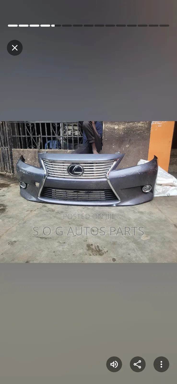 Complete Front Bumper Es350 2013