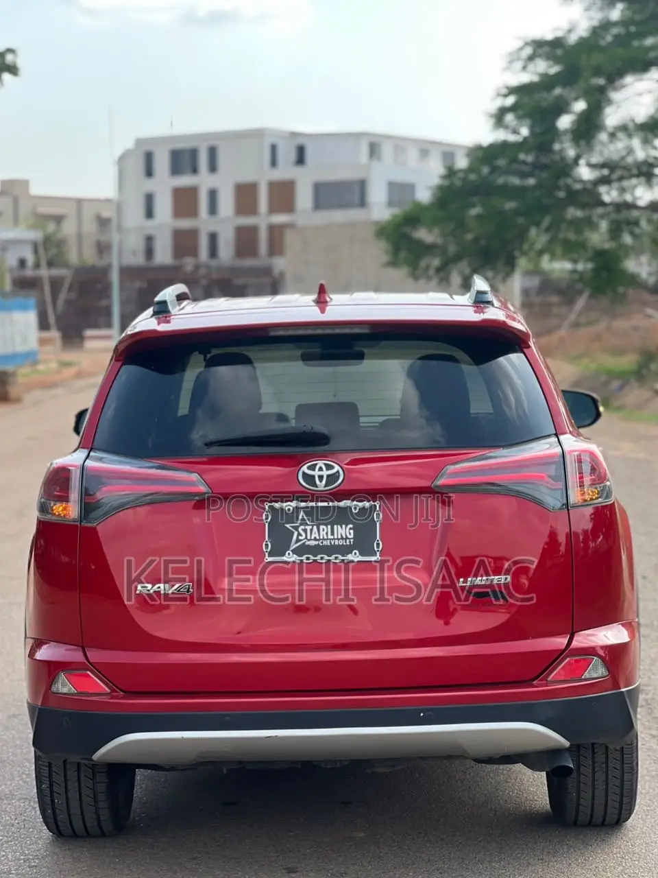 Toyota RAV4 Limited AWD (2.5L 4cyl 6A) 2017 Red