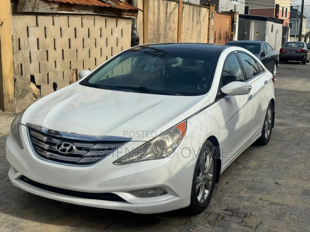 Hyundai Sonata Limited Sedan FWD (2.4L 4cyl 6A) 2012 White