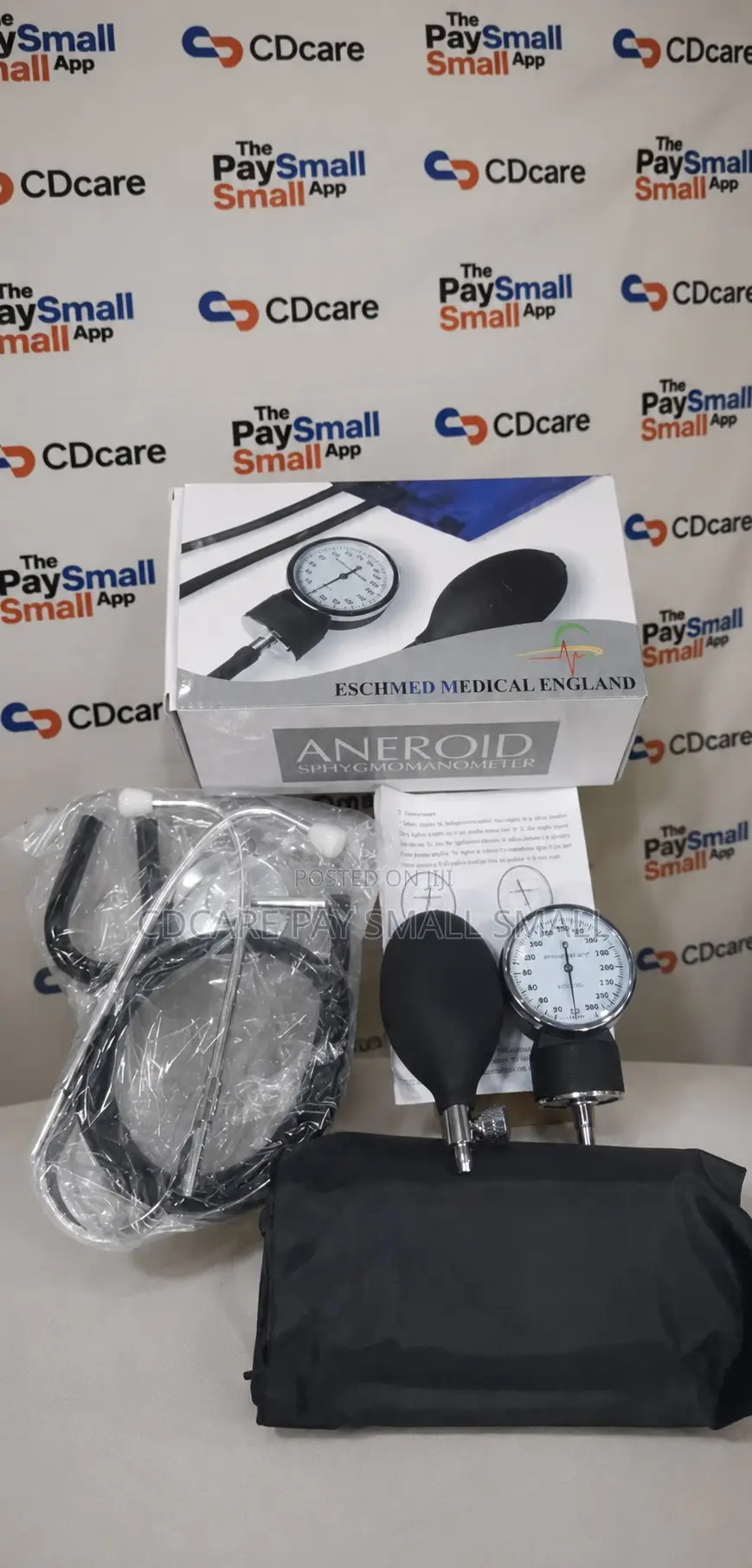 Pay Small Small Eschmed Aneroid Sphygmomanom on Cdcare.App