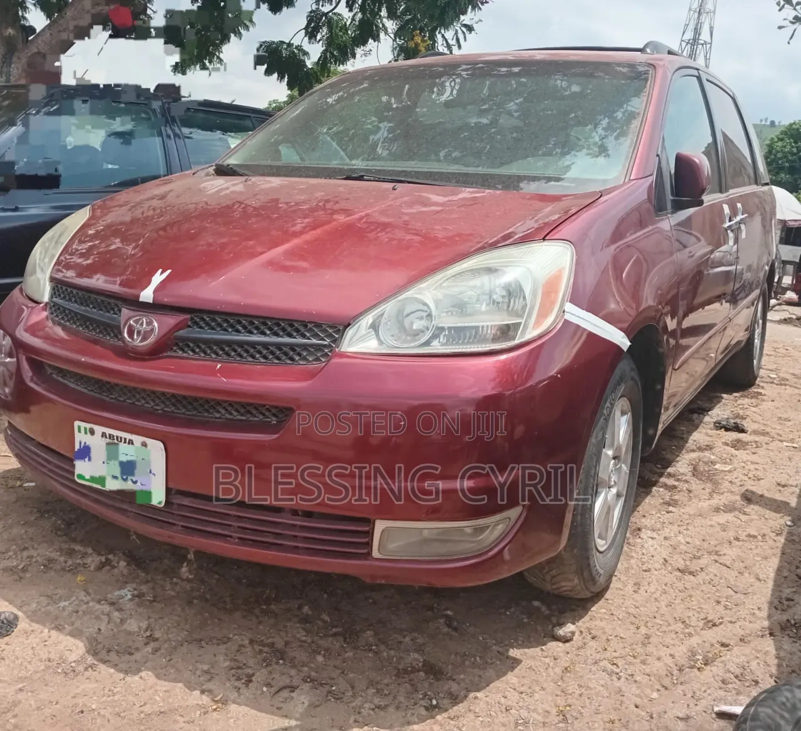 Toyota Sienna 2005 Red