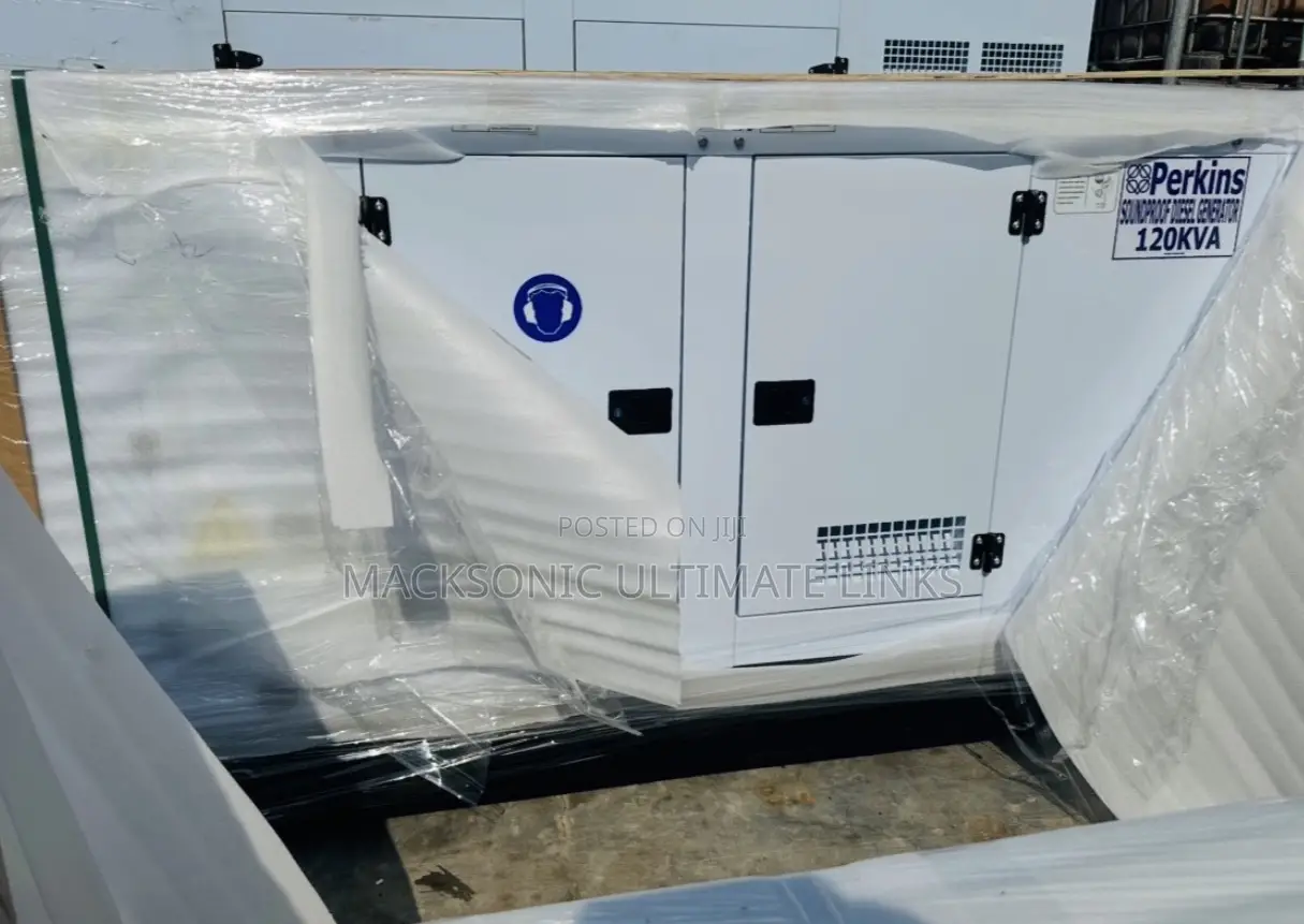 Whisper Silent Perkins Sp120kva Soundproof Generator 100% Copper
