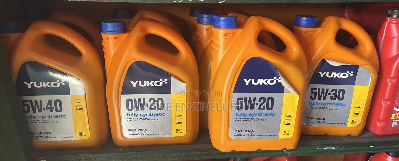Yuko 5w30,5w20,5w40 0w20