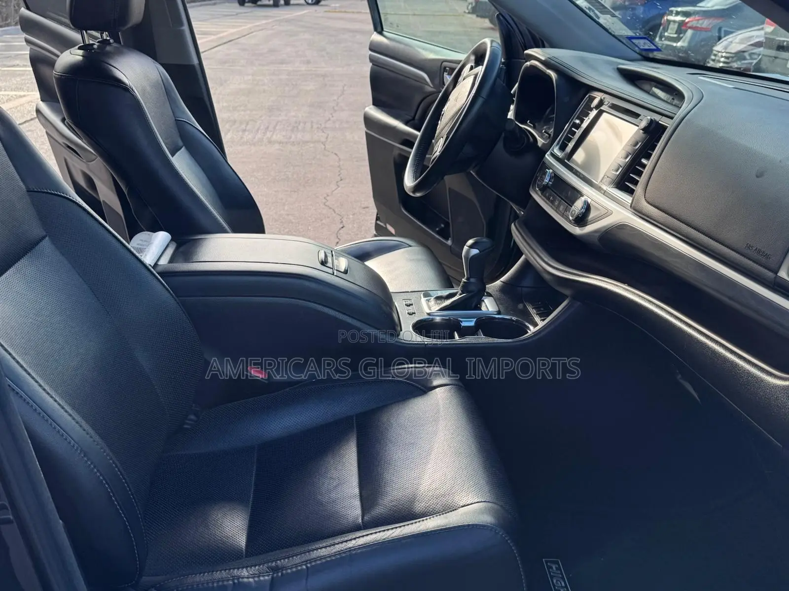 Toyota Highlander Limited 4x4 V6 (3.5L 6cyl 8A) 2018 Black