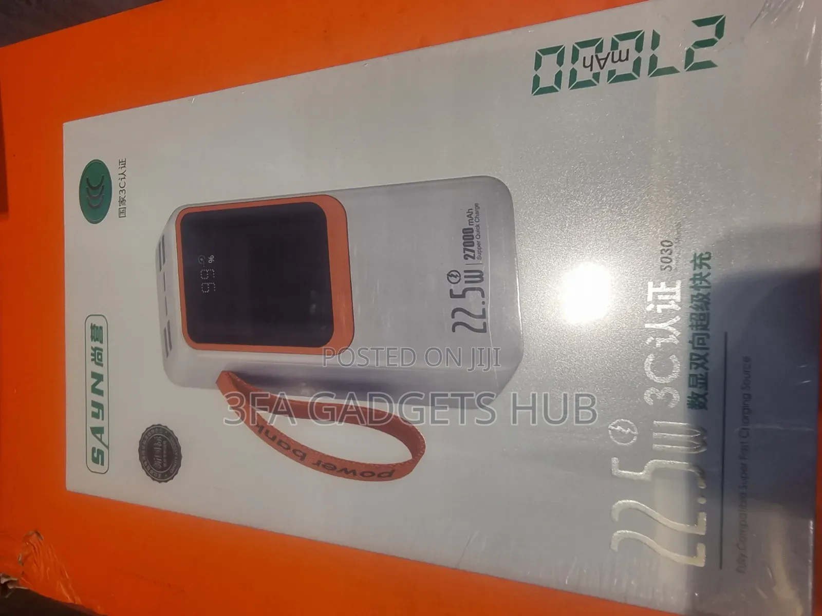 27,000 Mah Sayn Powerbank