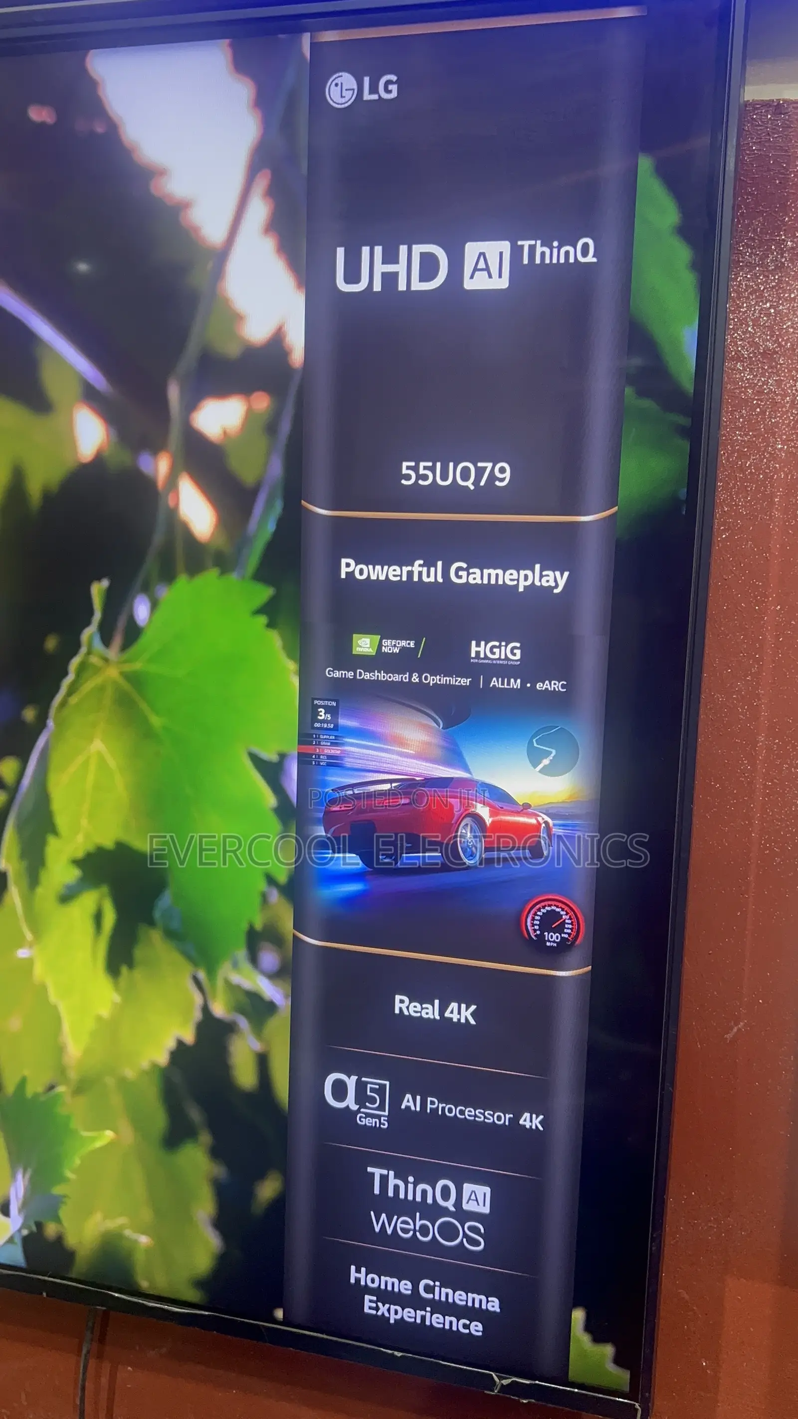 Premium 55” Lg Uhd Smart Gaming Tv