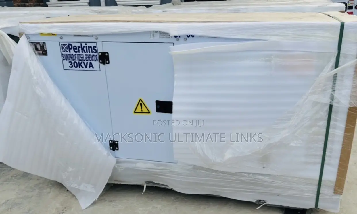 Whisper Silent Perkins Sp30kva Soundproof Generator 100%Copper