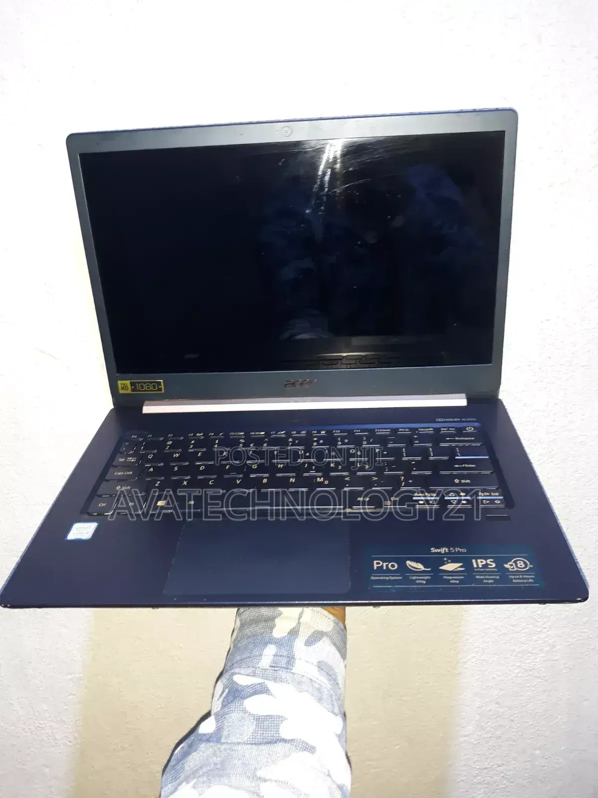 Laptop Acer Swift 5 Pro 8GB Intel Core i5 SSD 256GB