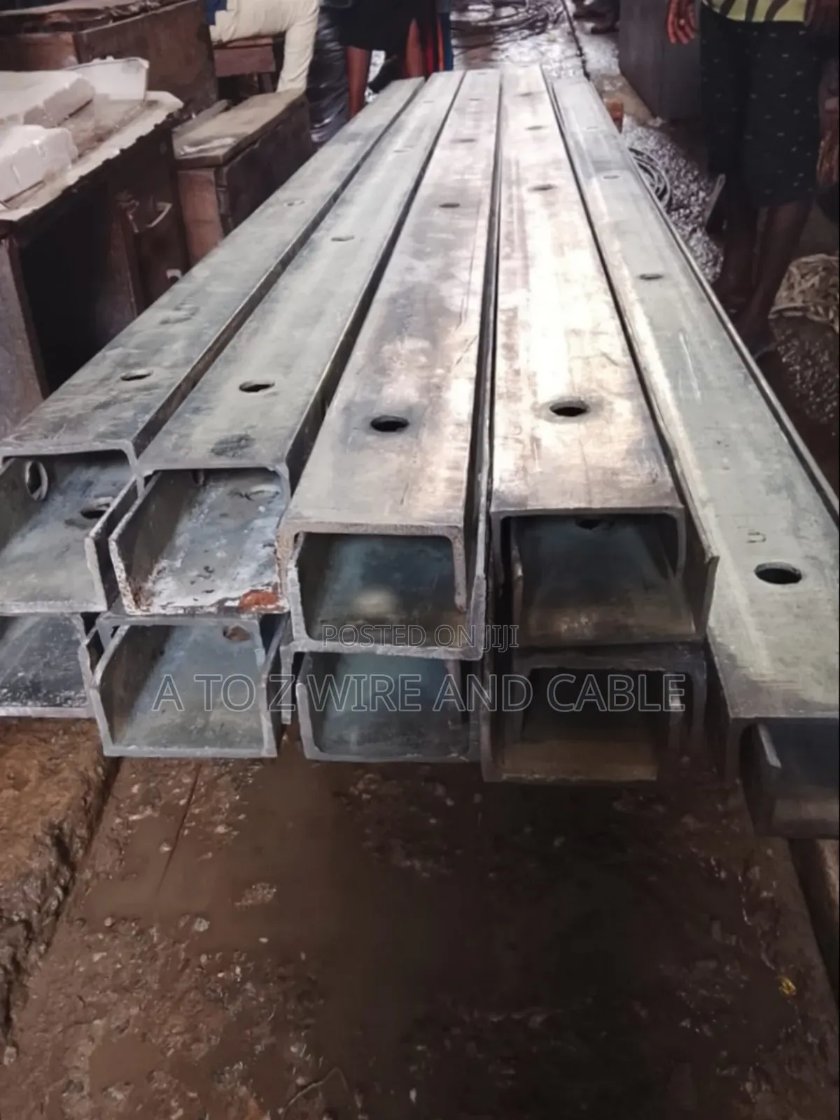 Galvanized Channel Iron — 6 Ft