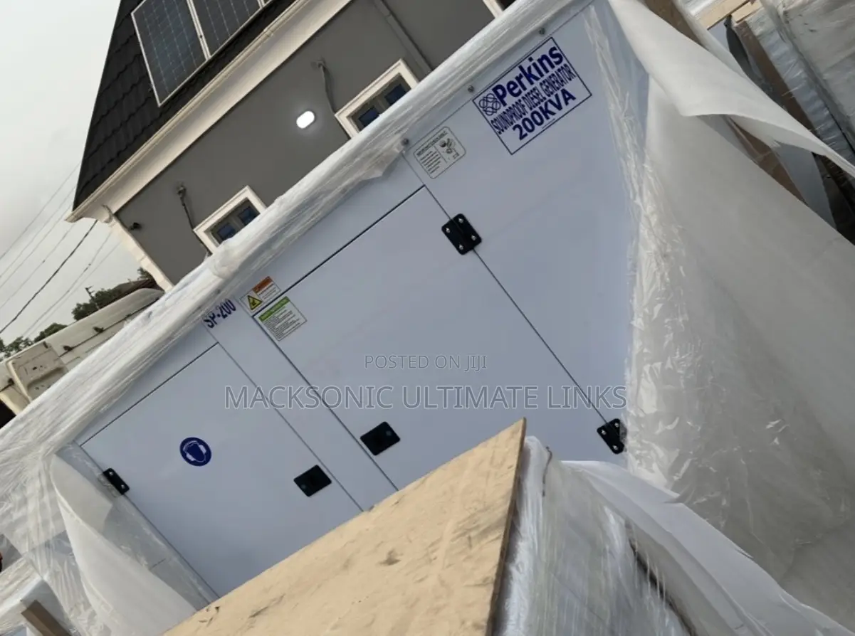 Whisper Silent Perkins Sp30kva Soundproof Generator 100%Copper