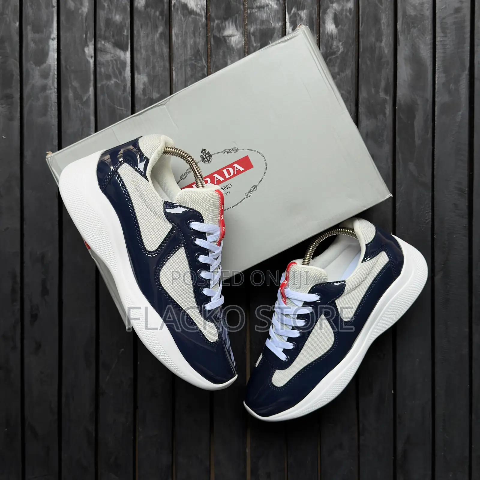 Original Prada America’S Cup Luxury Sneakers