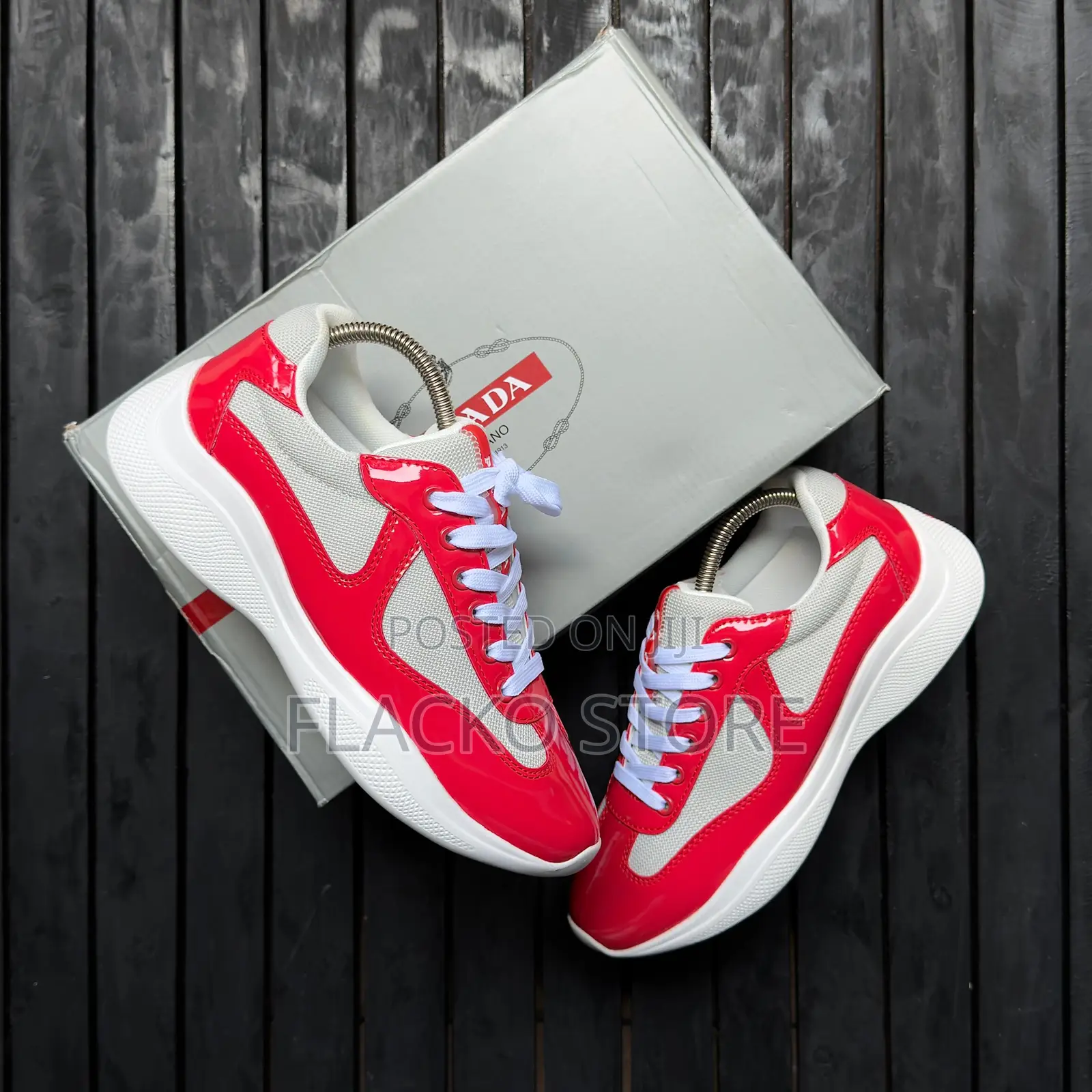 Original Prada America’S Cup Luxury Sneakers