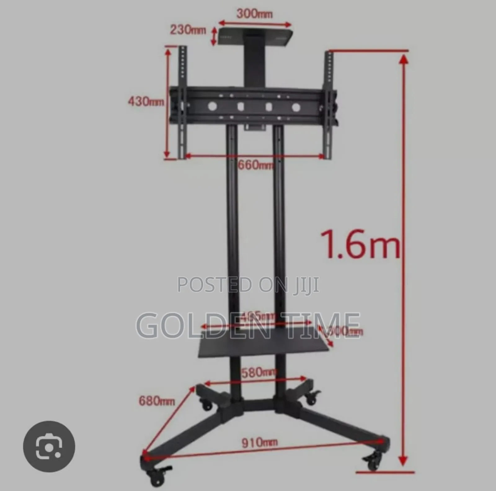 Mobile Television Stand 23-75 Inches