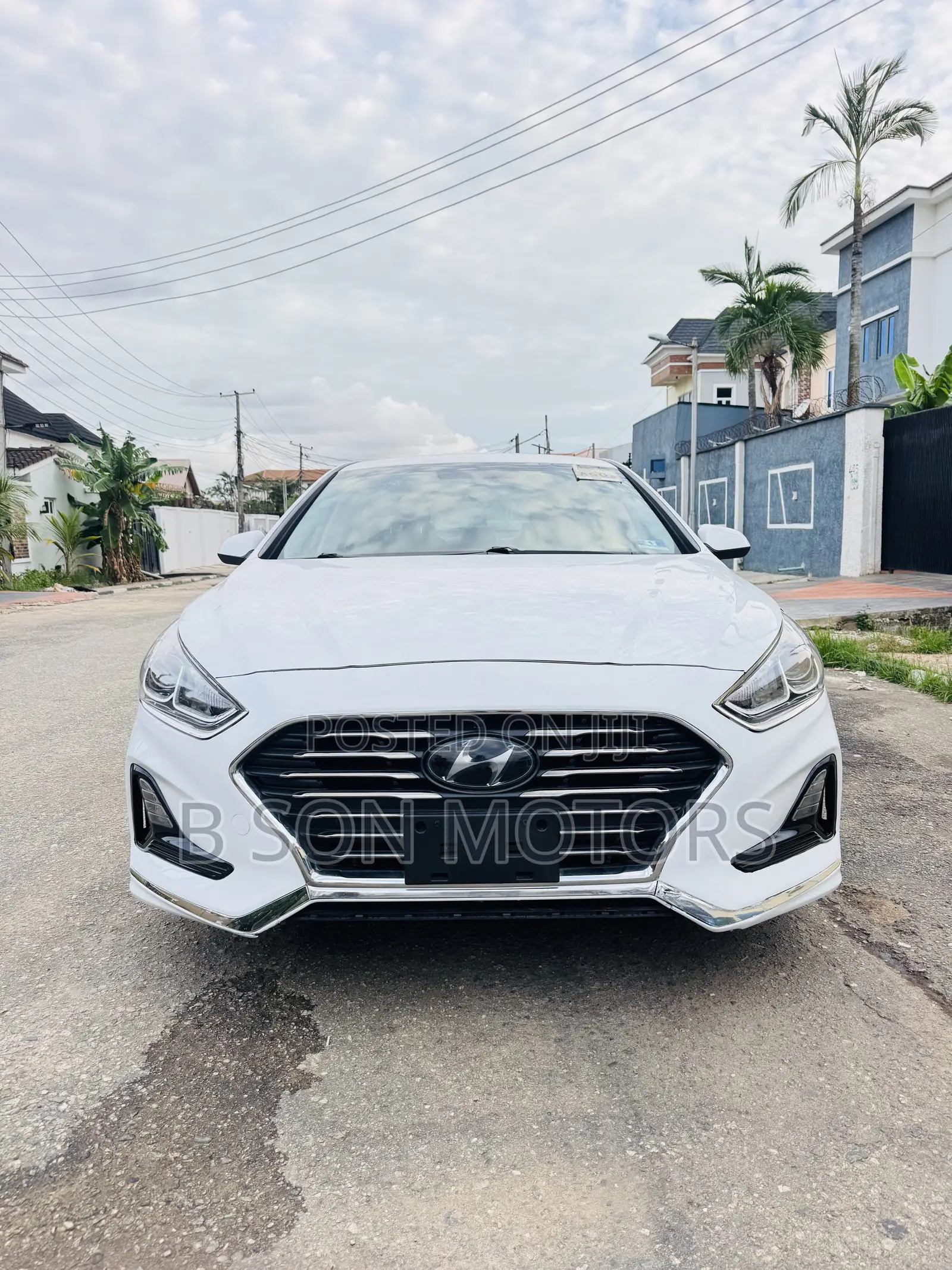 Hyundai Sonata Sport 2018 White