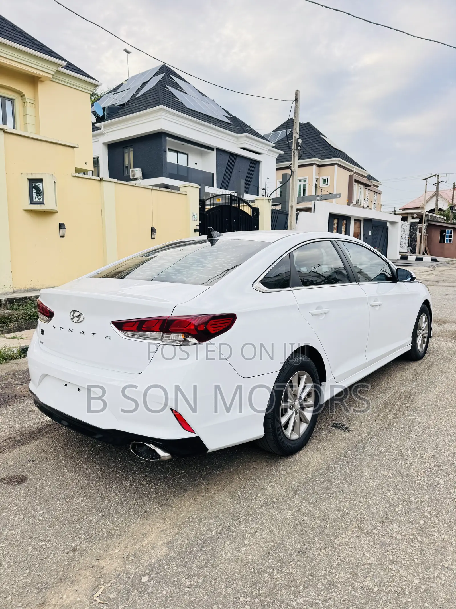 Hyundai Sonata Sport 2018 White
