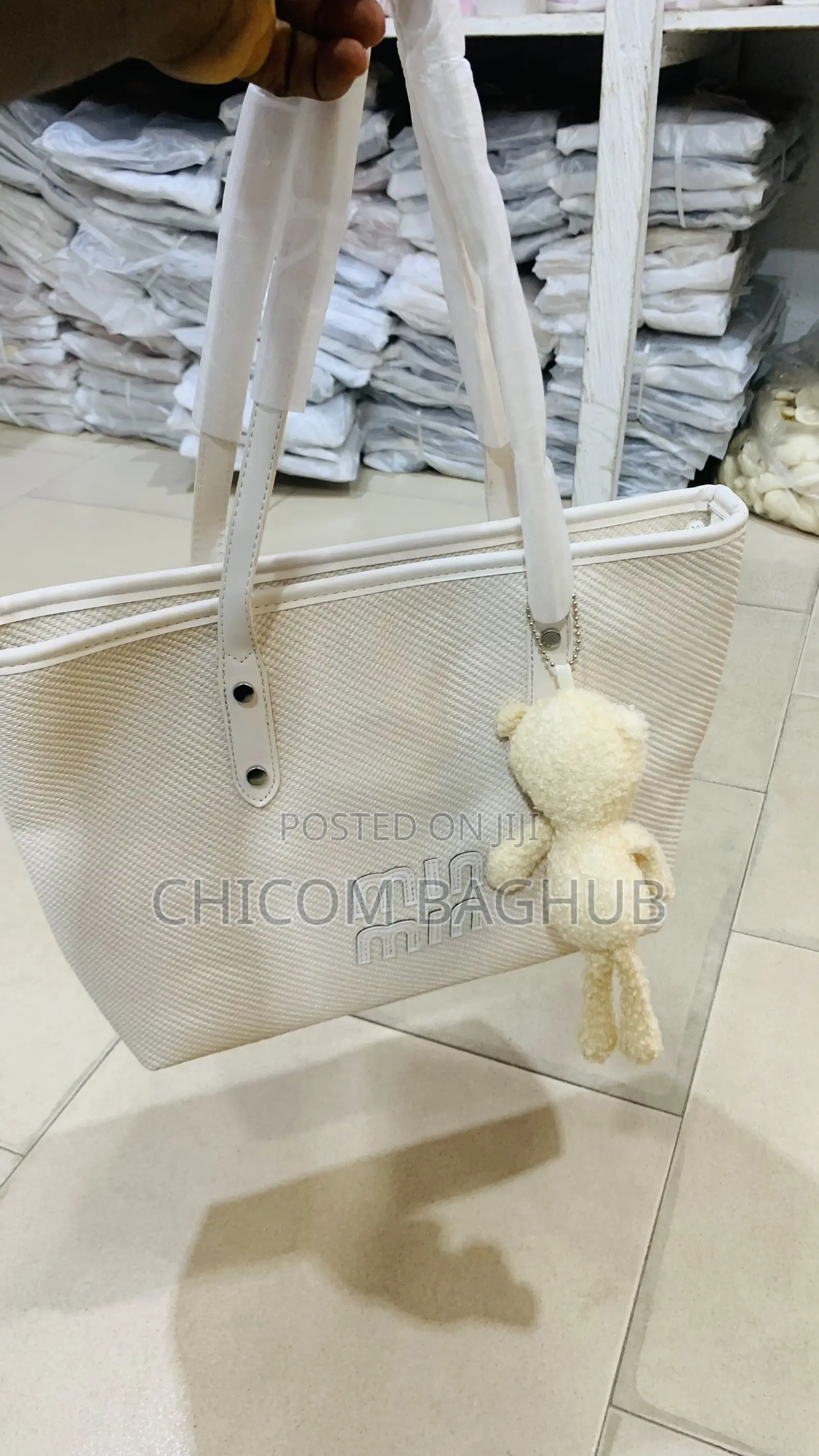 Tote Bags With Labubuu Teddy Bear