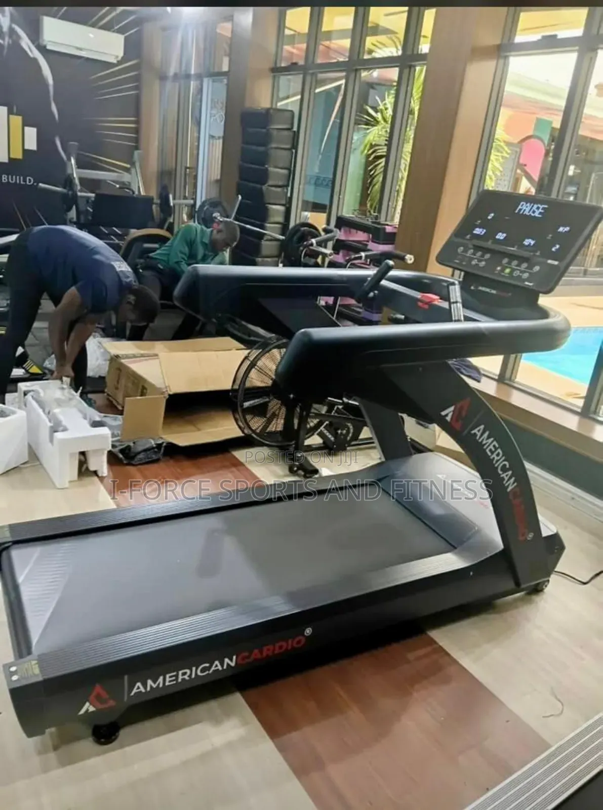 4hp American Cardio Commercial Heavy Duty Treadmill