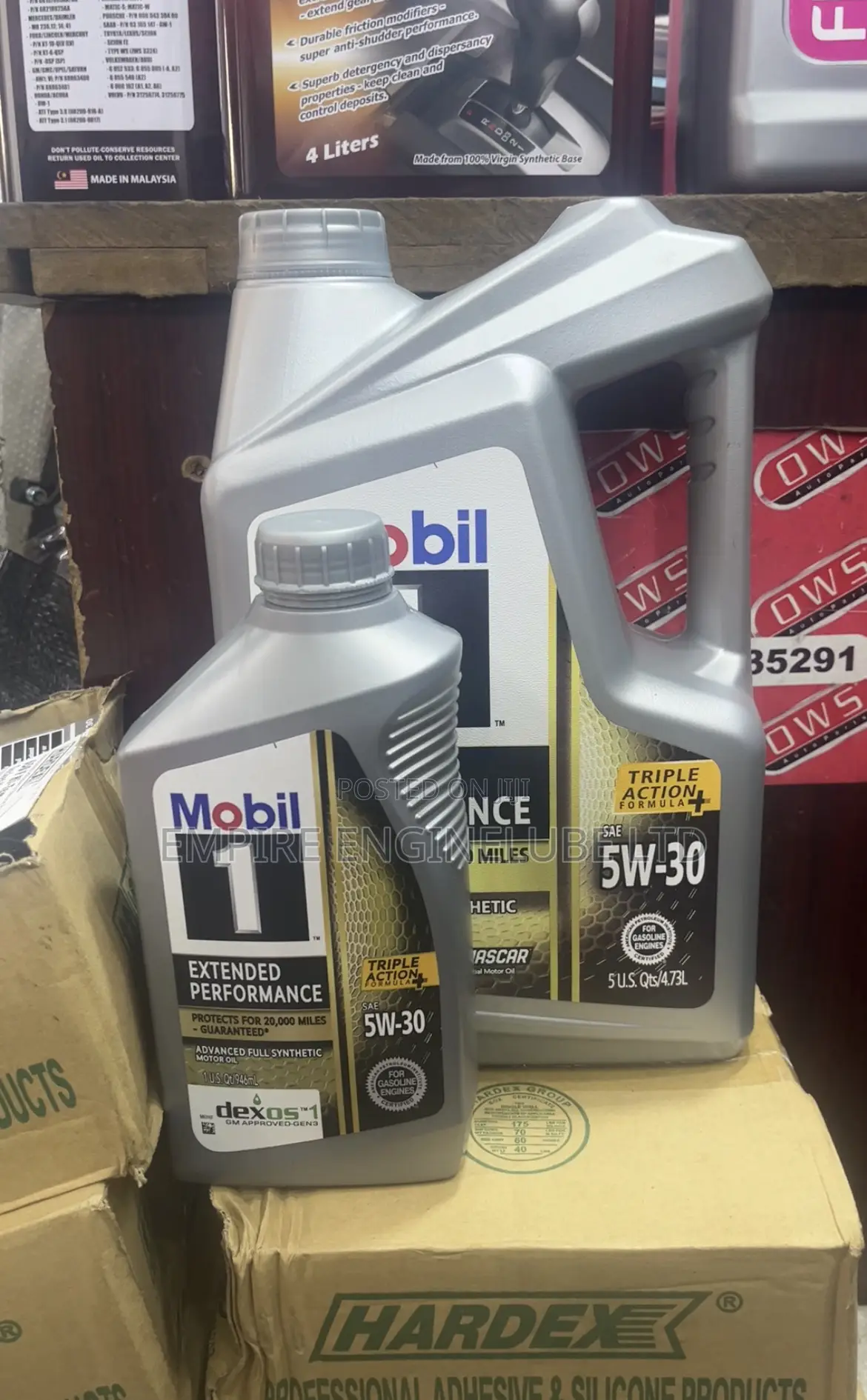 Mobil 1 5w30 and 0w20 (Normal)
