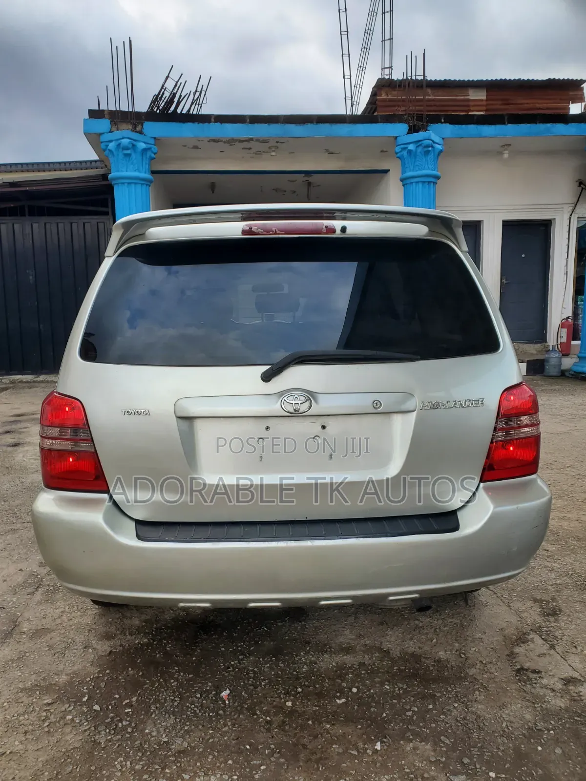 Toyota Highlander V6 AWD 2003 Silver