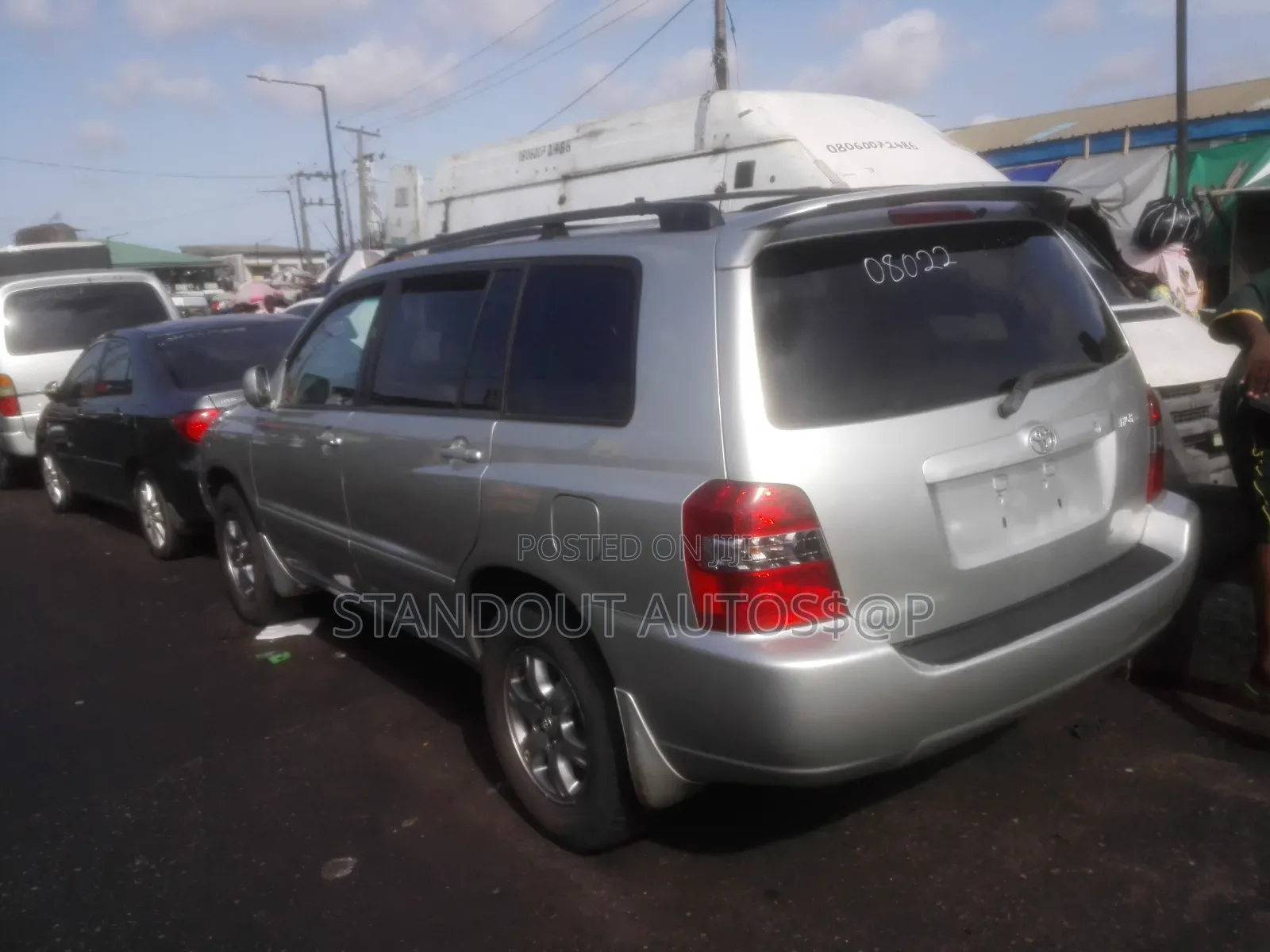 Toyota Highlander 2007 Silver