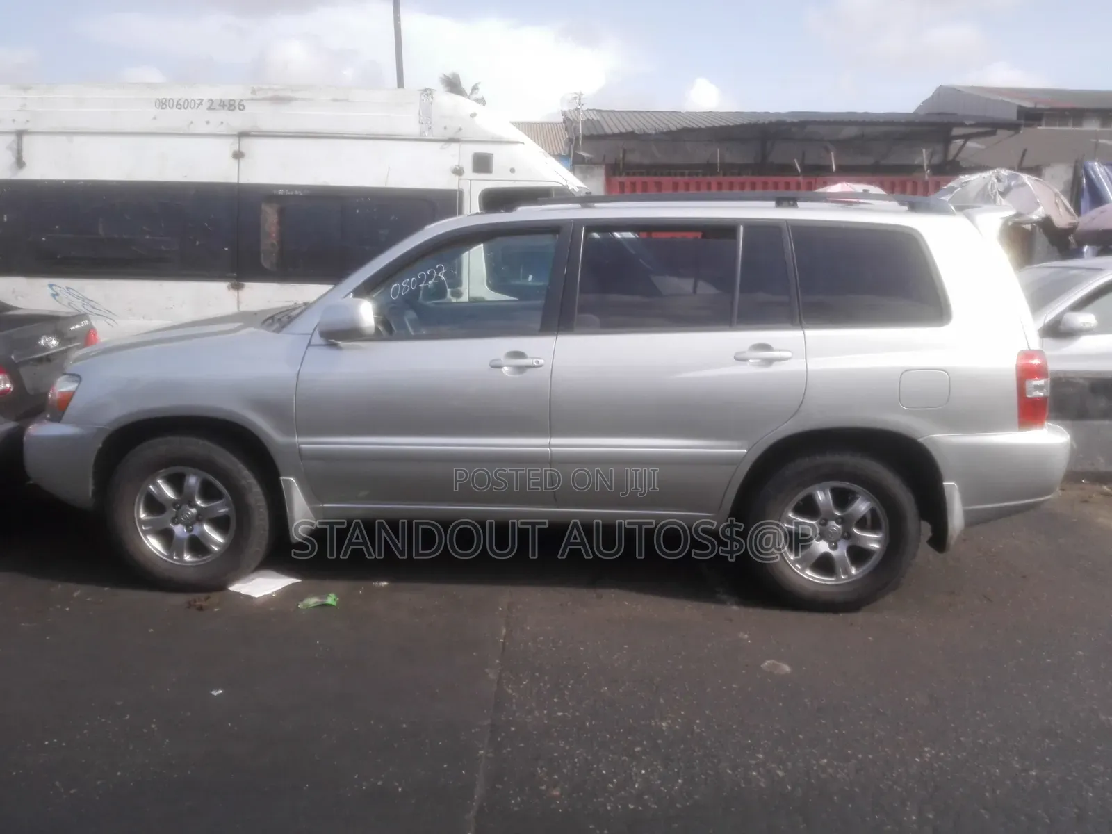 Toyota Highlander 2007 Silver