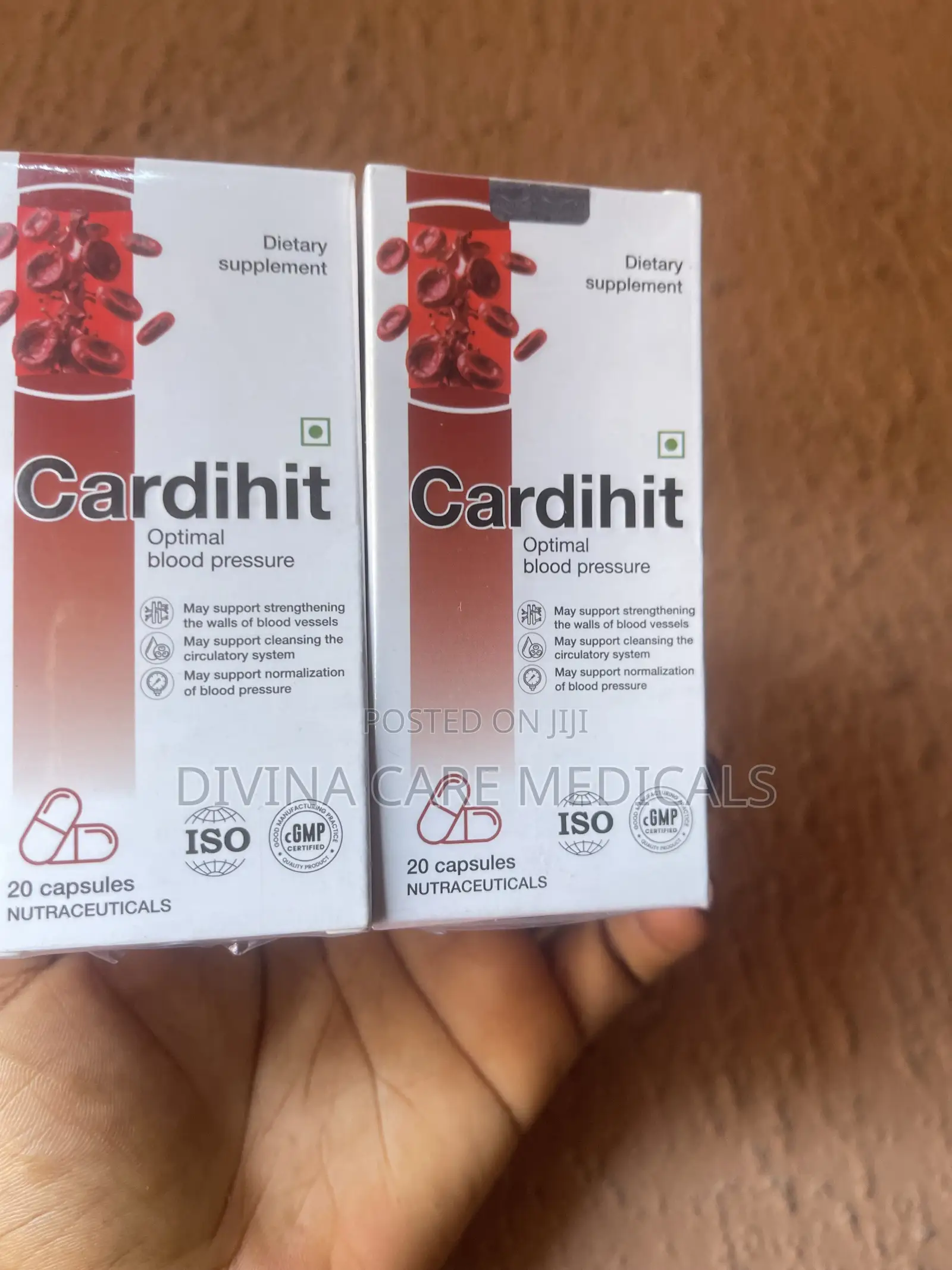 Cardihit Blood Pressure Heart Wellness Supplement
