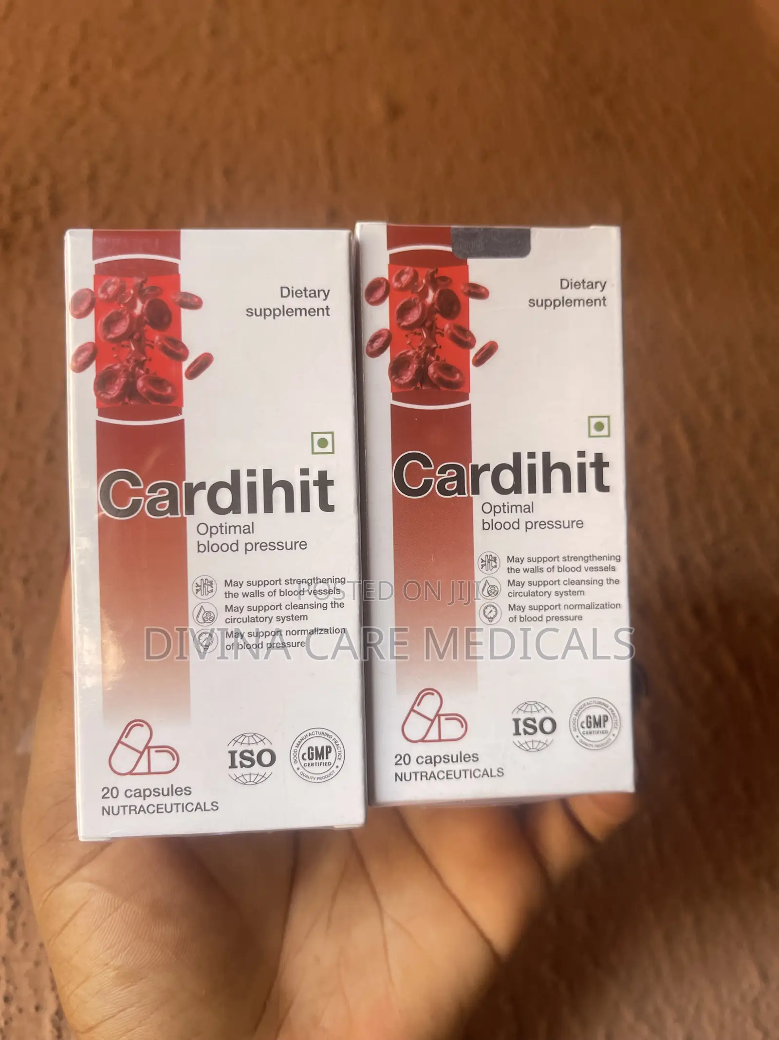 Cardihit Blood Pressure Heart Wellness Supplement