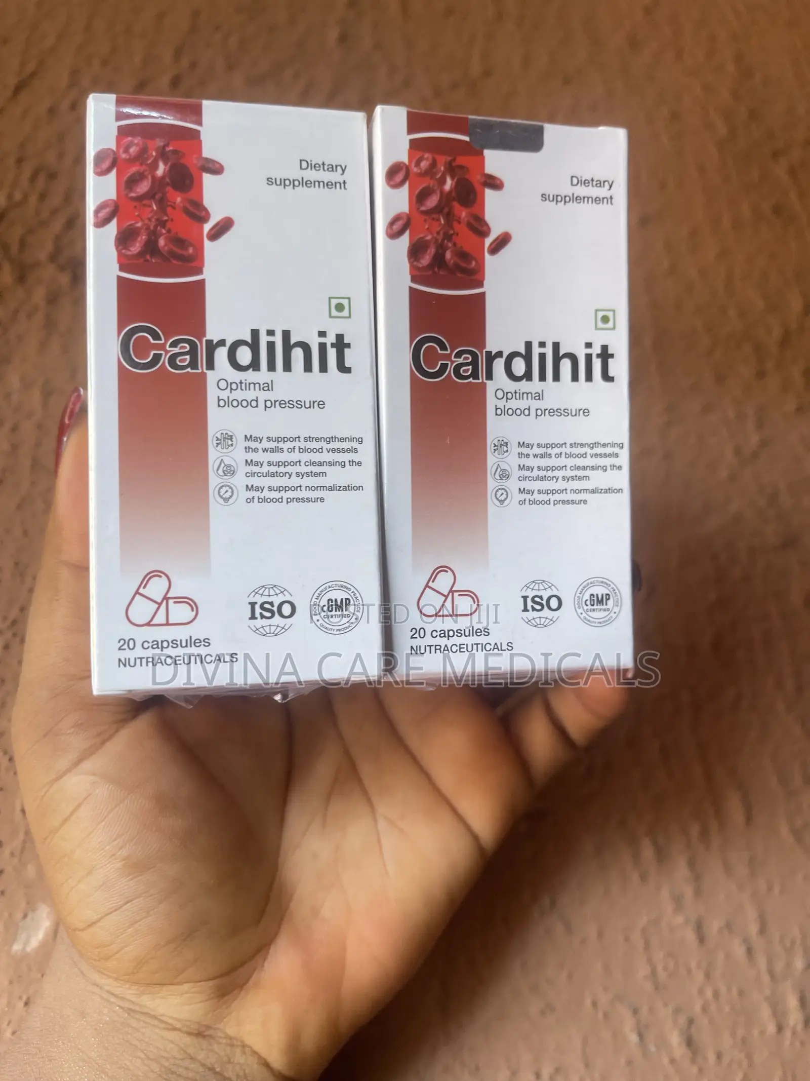 Cardihit Blood Pressure Heart Wellness Supplement
