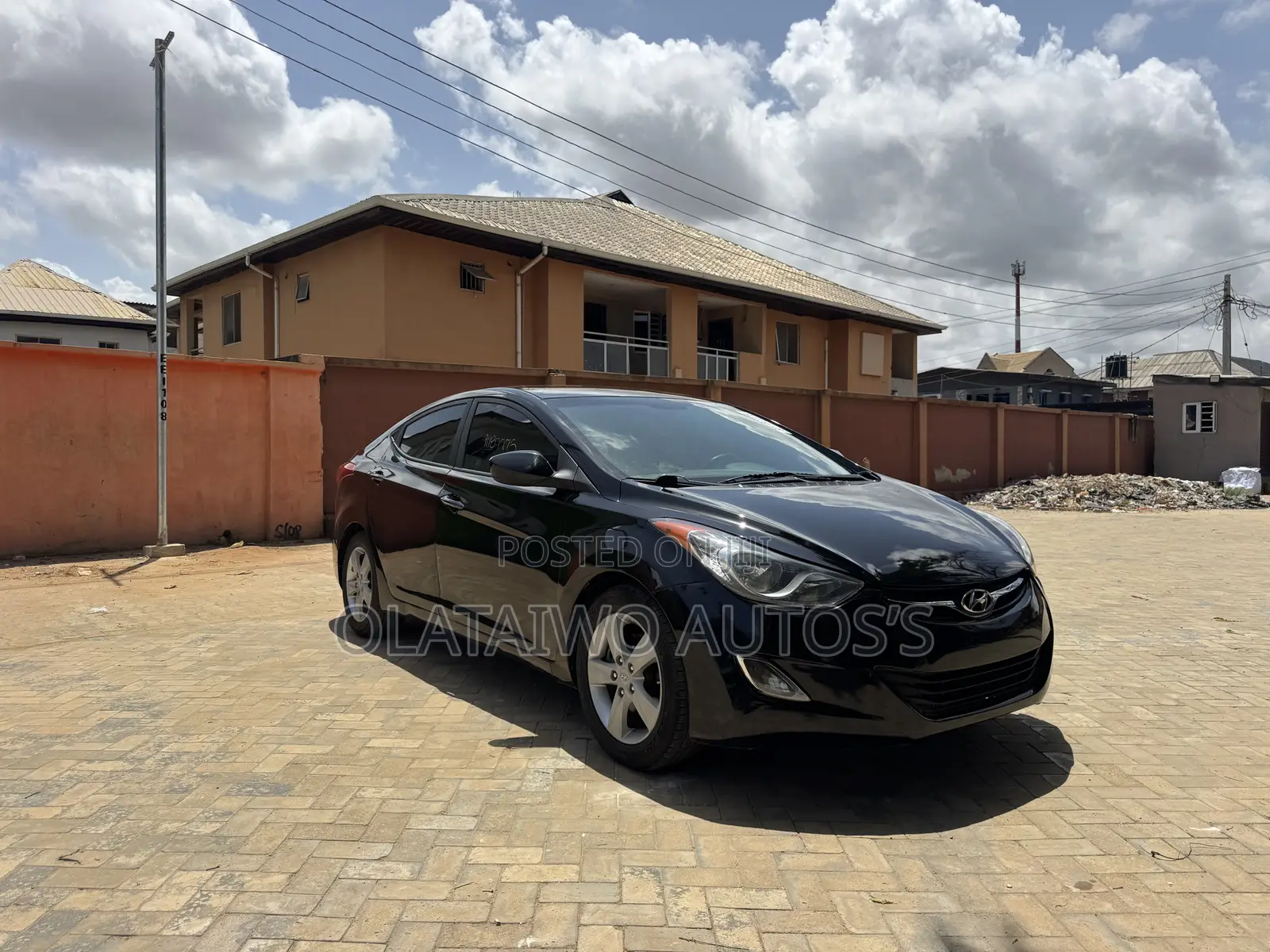 Hyundai Elantra GLS Sedan FWD (1.8L 4cyl 6A) 2013 Black