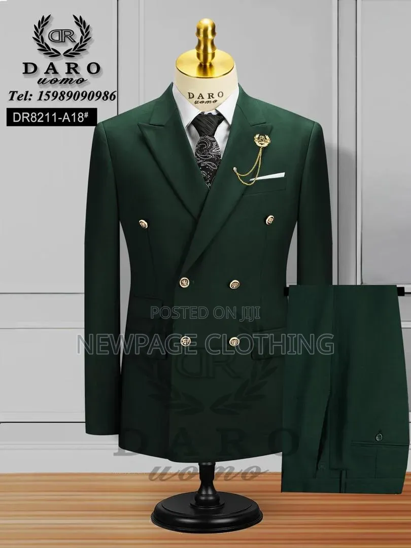 High Quality Turkish Double Breasted Suit