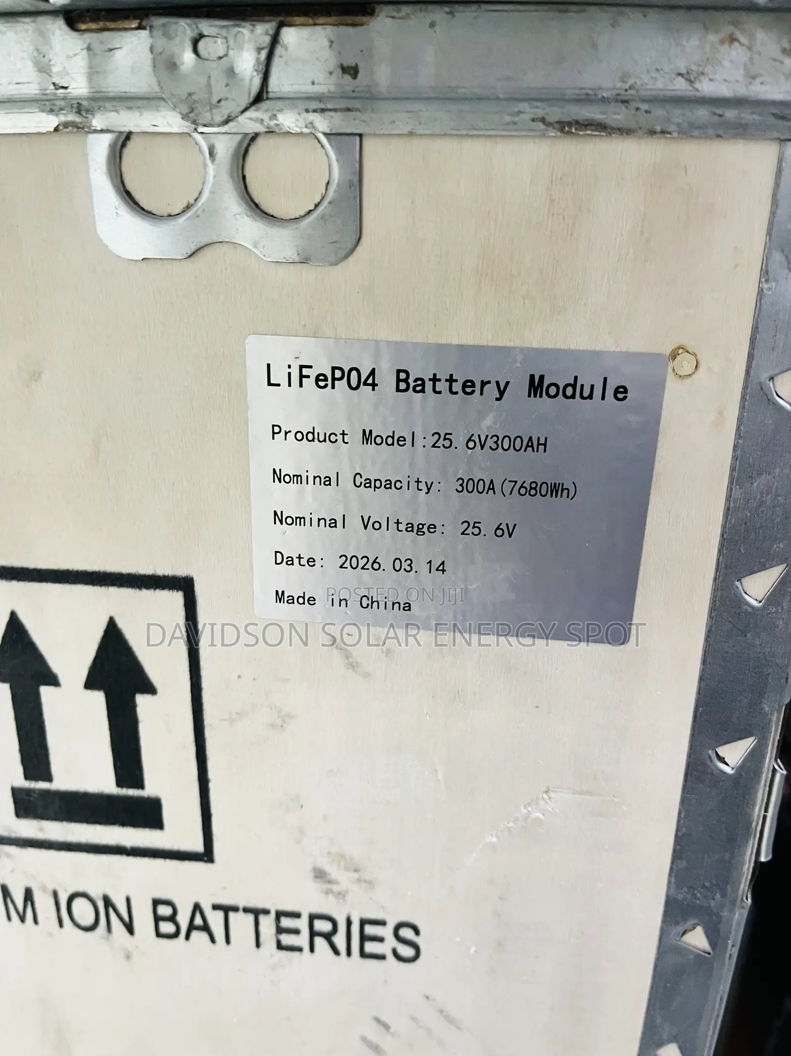 7.5kwh 25.6kwh SMS Solar Lithium Ion Batteries