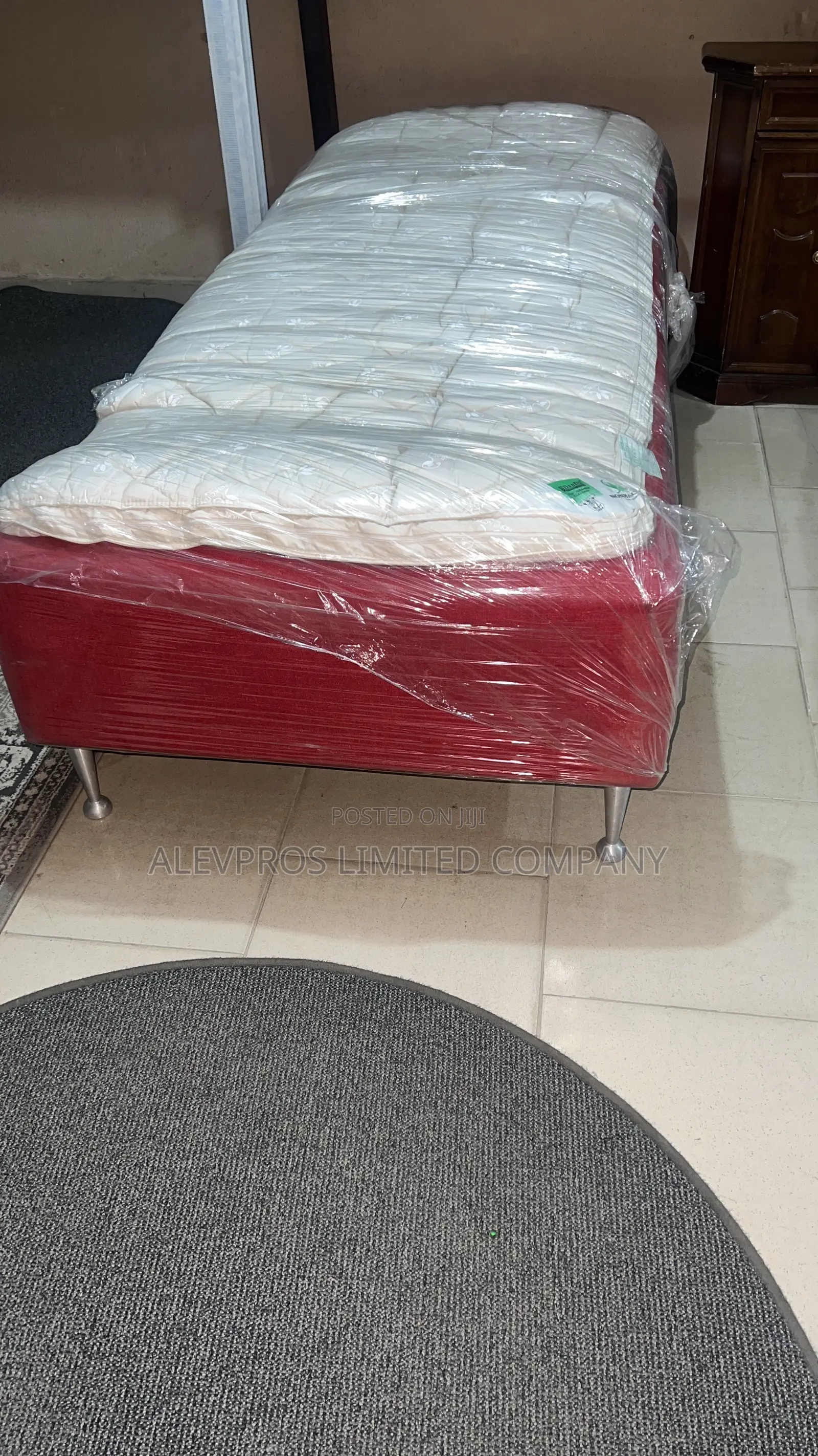 Foreign Used Vikings Made in Sweden Bedframe,Mattress and Topper