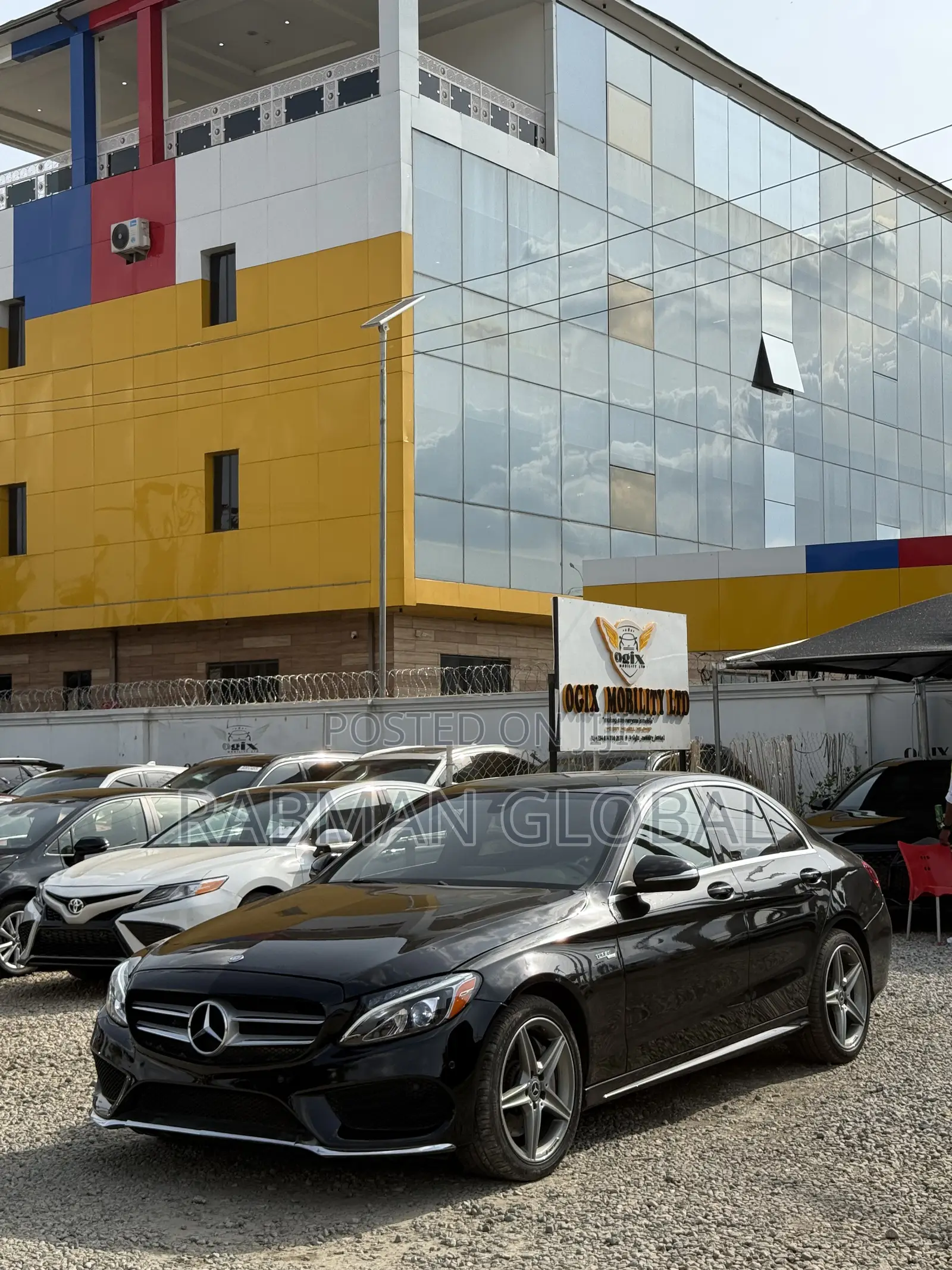 Mercedes-Benz C300 Sport 4dr AWD 4Matic Sedan (2.0L 4cyl 7A) 2015 Black