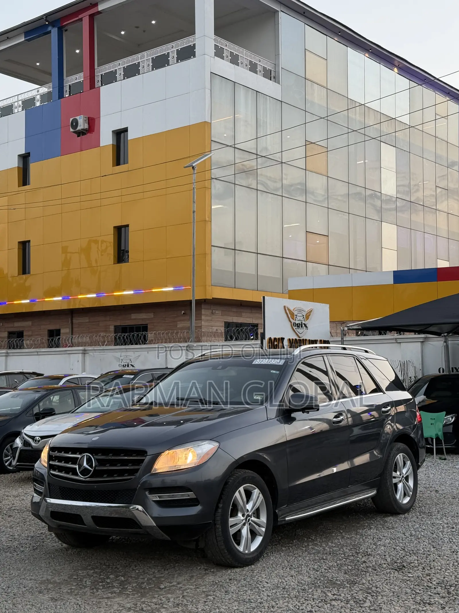 Mercedes-Benz M Class ML 350 4Matic 2013 Gray