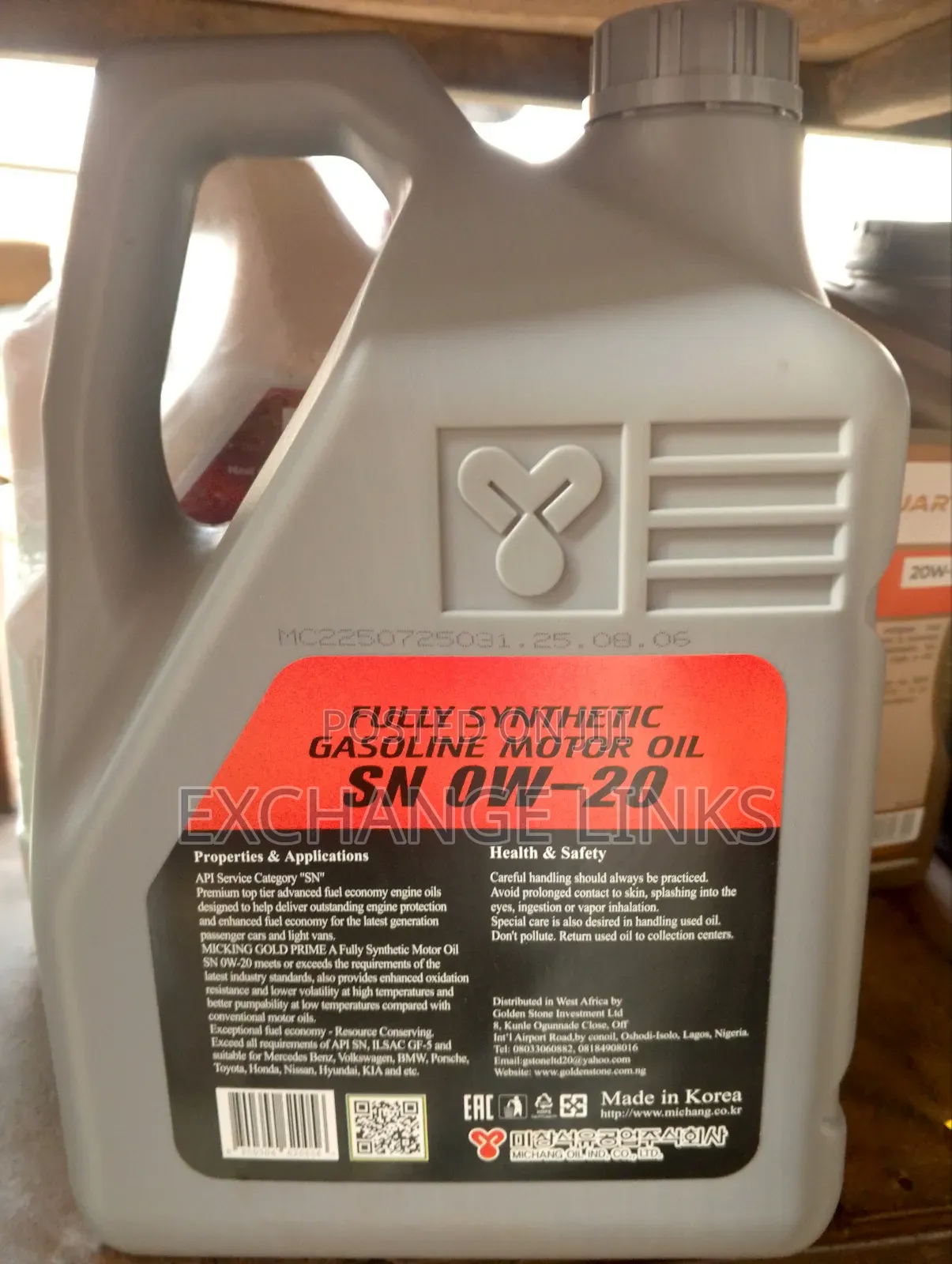 Micking Sn 0w-20 6l