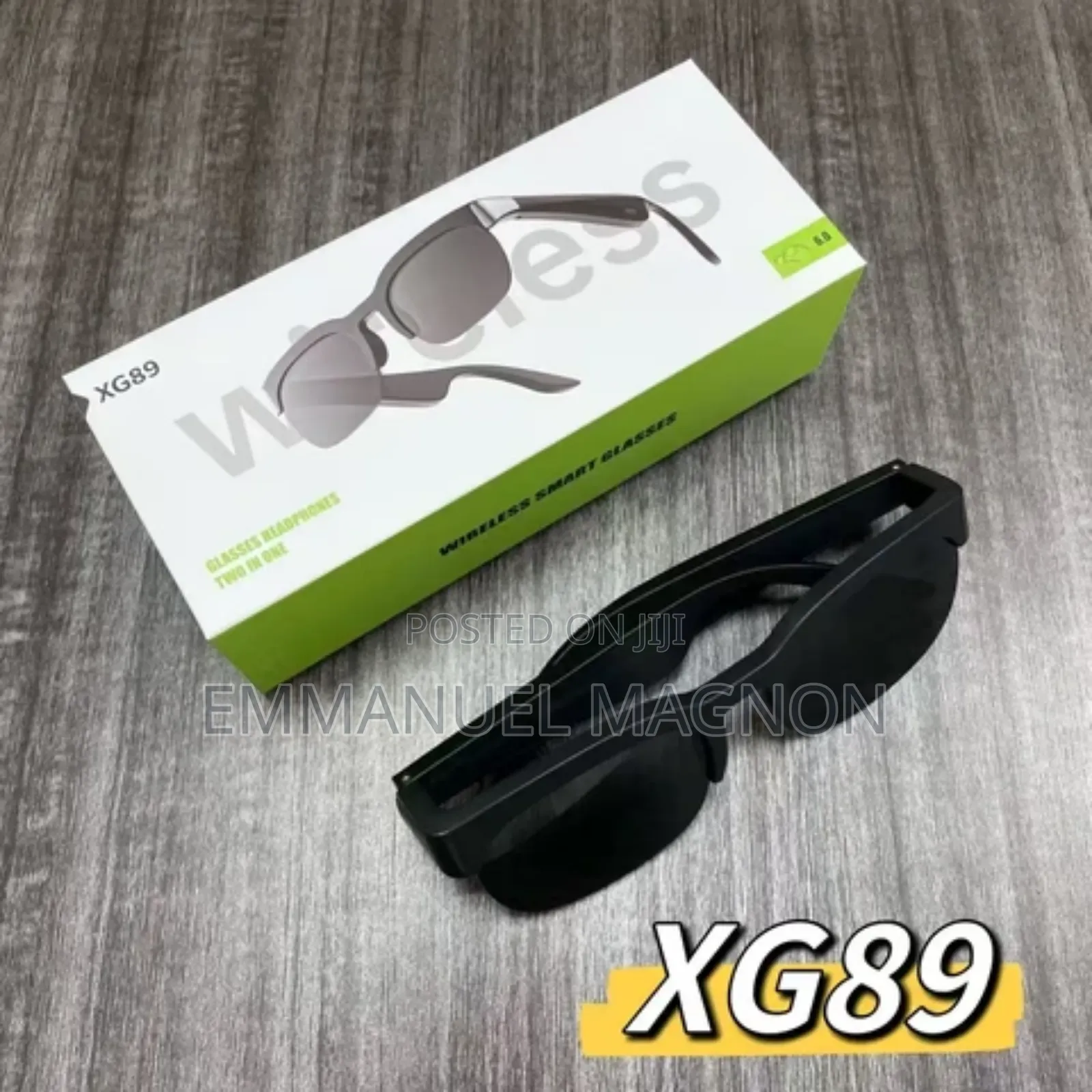 Xg89 Ai Smart Bluetooth Audio Glasses- Wireless Music Sunglasses