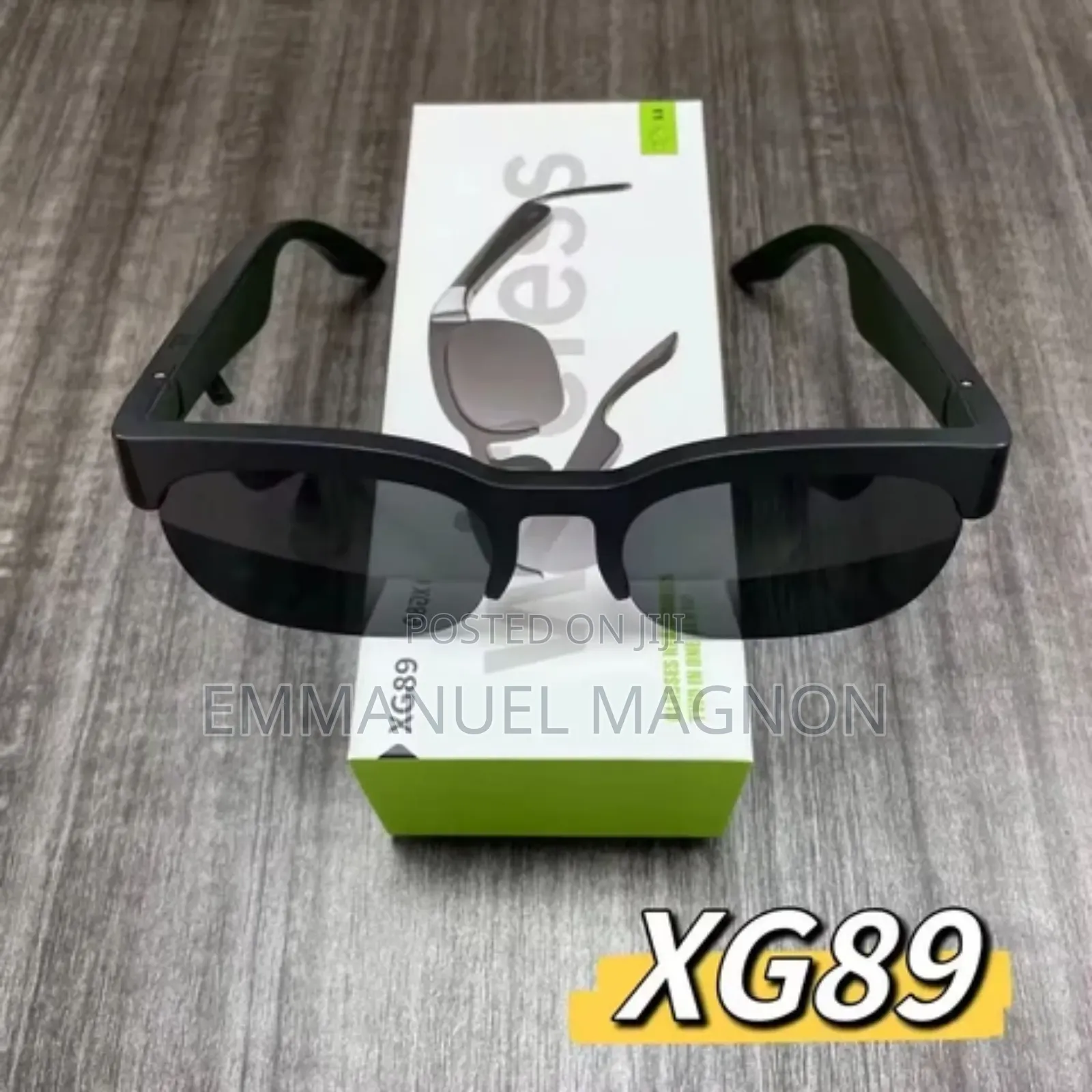Xg89 Ai Smart Bluetooth Audio Glasses- Wireless Music Sunglasses
