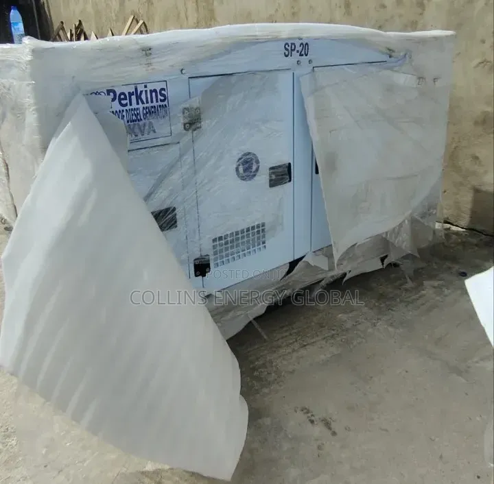 20kva Brand New Uk Perkins Soundproof Copper Coil Generator