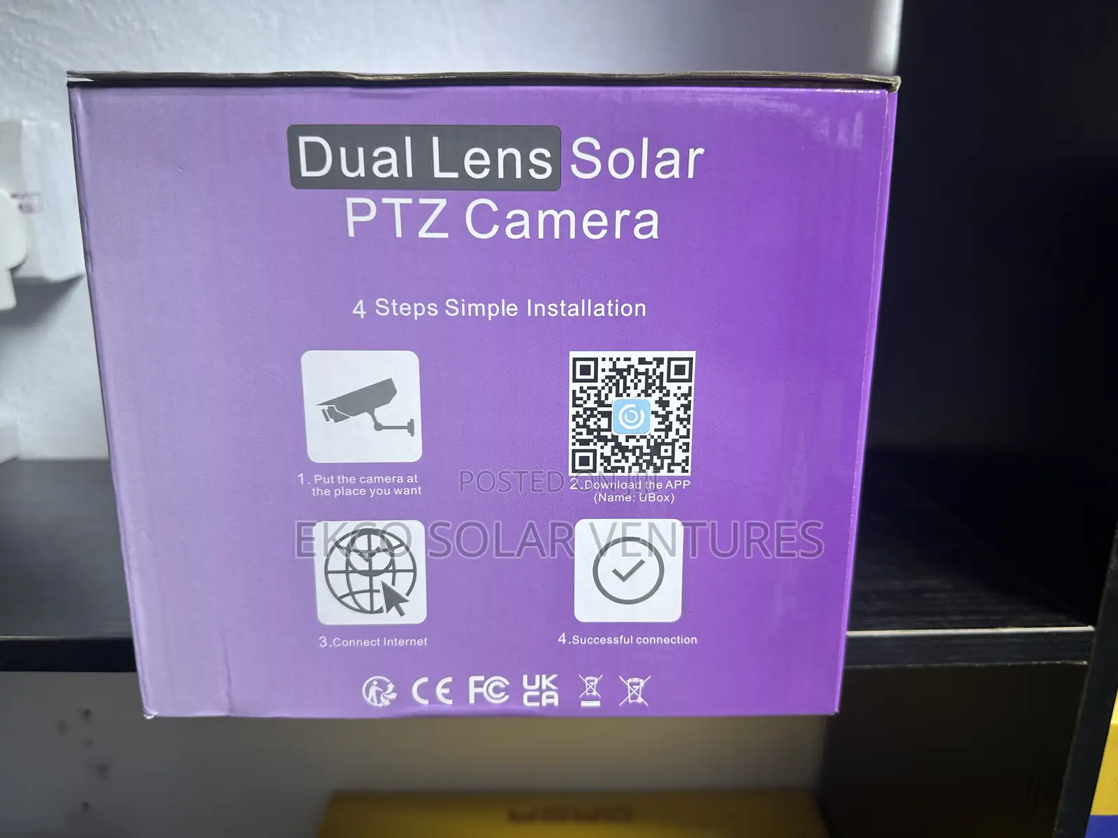 Poly Vision Hd Dual Lens Solar PTZ Camera