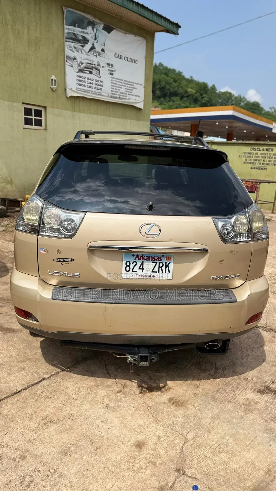 Lexus RX 350 AWD 2009 Gold