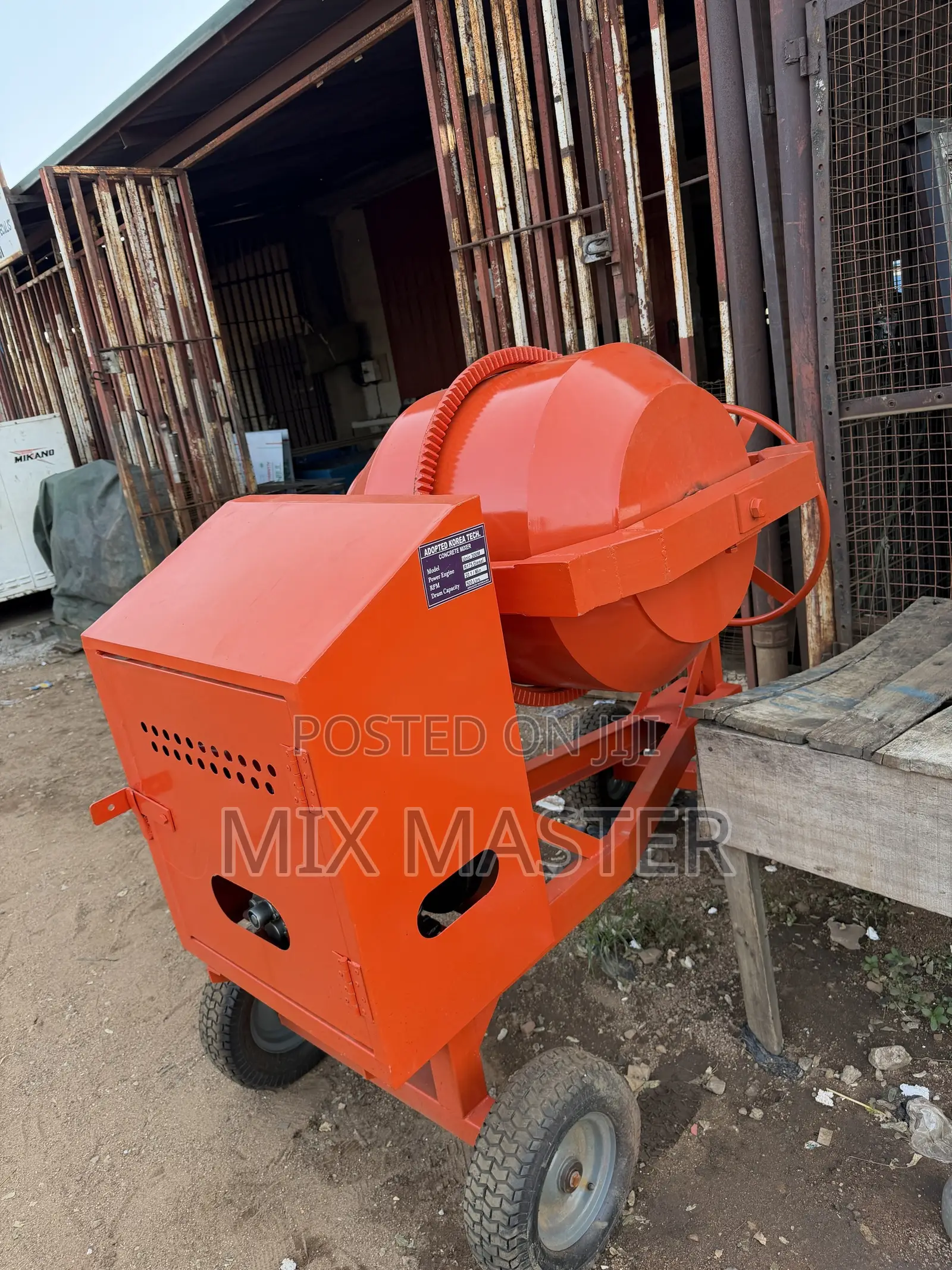 Mix Master 500ltr ( Concrete Mixer )