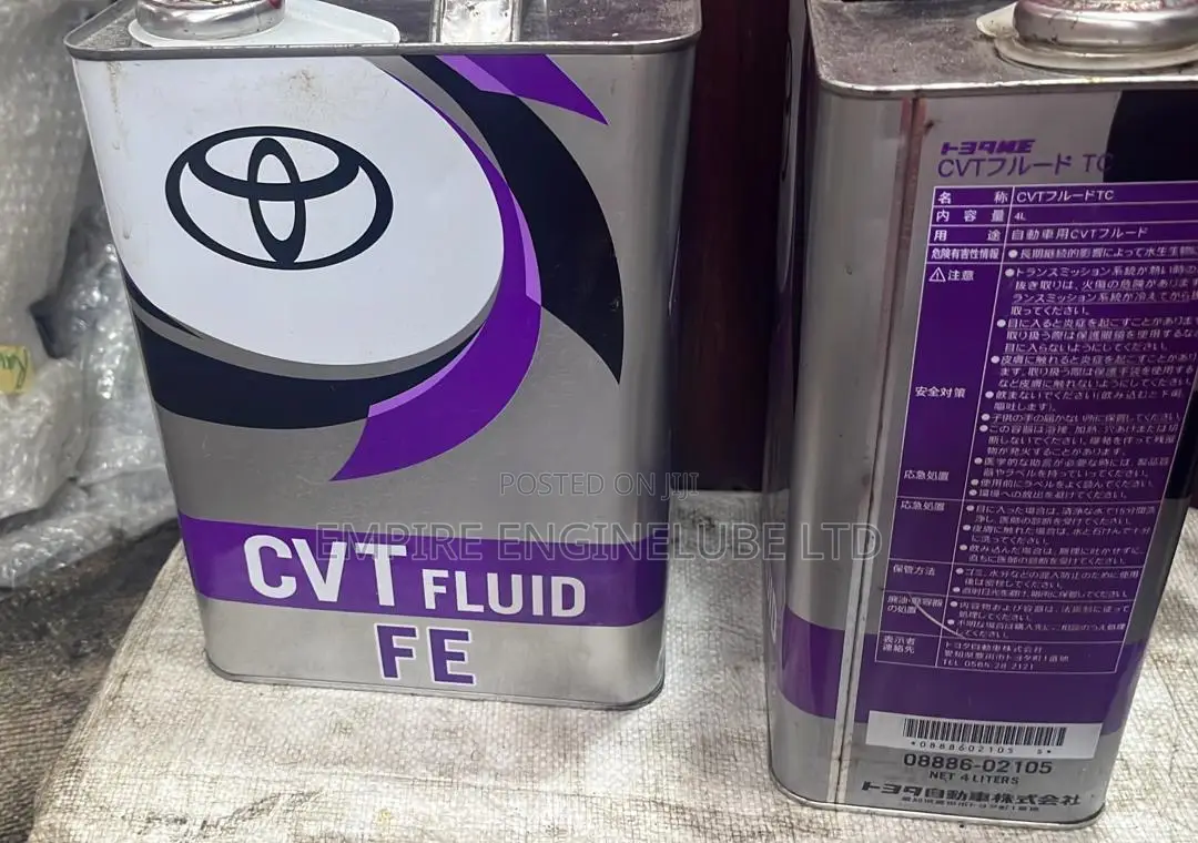 Toyota CVT Gear Oil 4litres Made in Japan (Fe Tc) Purple