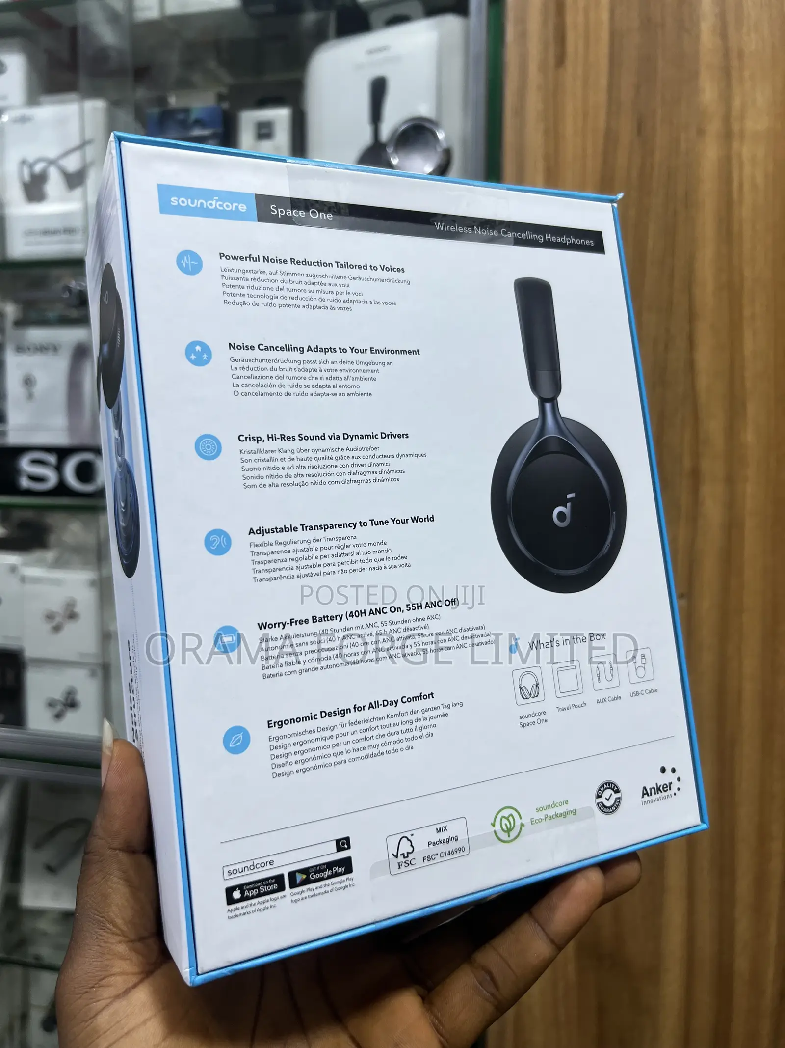 Soundcore Space One Adaptive Anc Headset