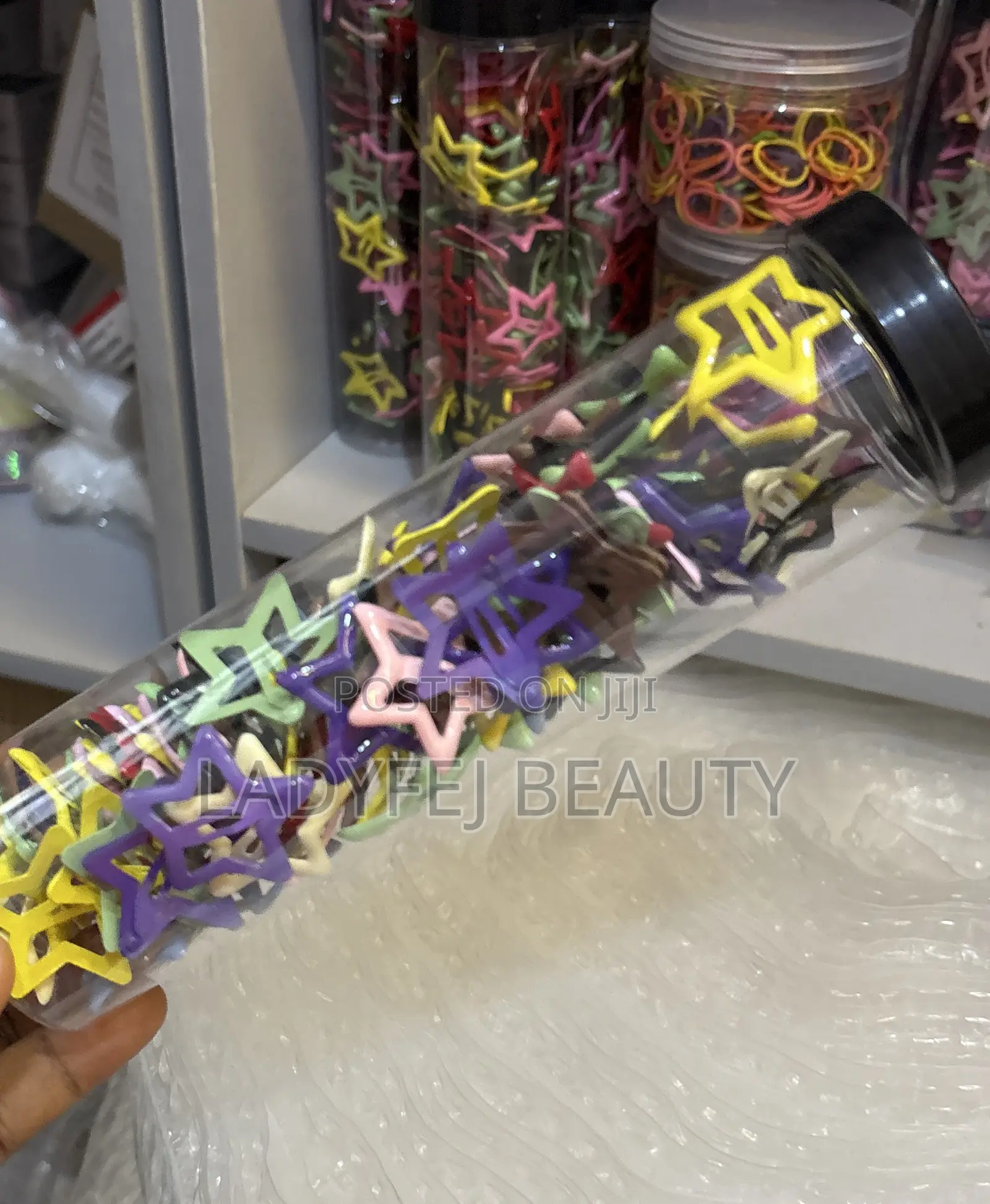 Kids Hair Snap Pins (Star Shaped)