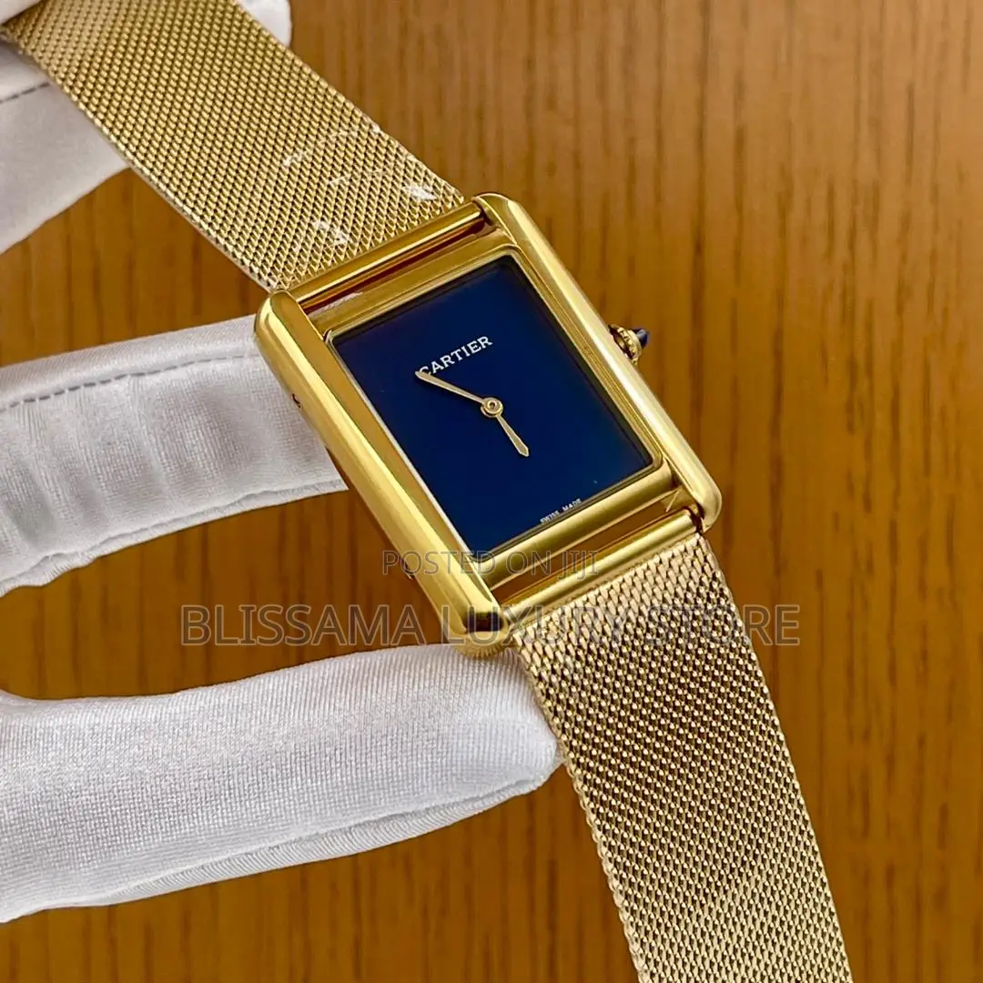 Cartier Luxury Net Chain Wristwatch – Stylish, Durable Classy Design