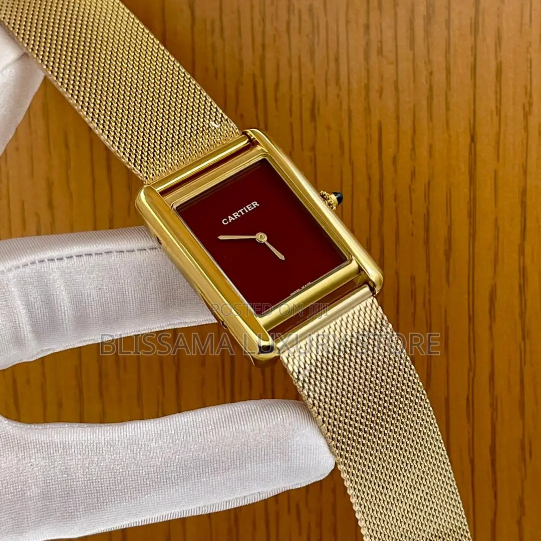 Cartier Luxury Net Chain Wristwatch – Stylish, Durable Classy Design