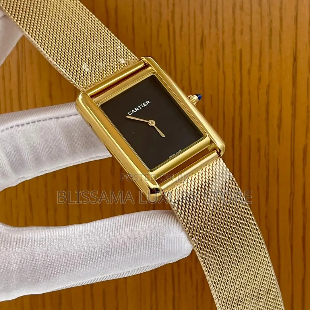 Cartier Luxury Net Chain Wristwatch – Stylish, Durable Classy Design