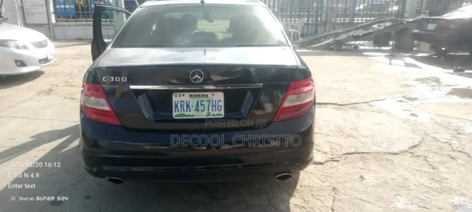Mercedes-Benz C300 Luxury 4Matic Sedan AWD (3.0L 6cyl 7A) 2010 Black