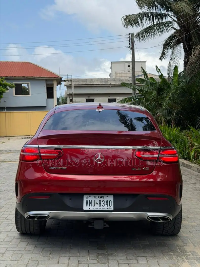 Mercedes-Benz GLE-Class AMG GLE 43 4MATIC 2018 Burgundy